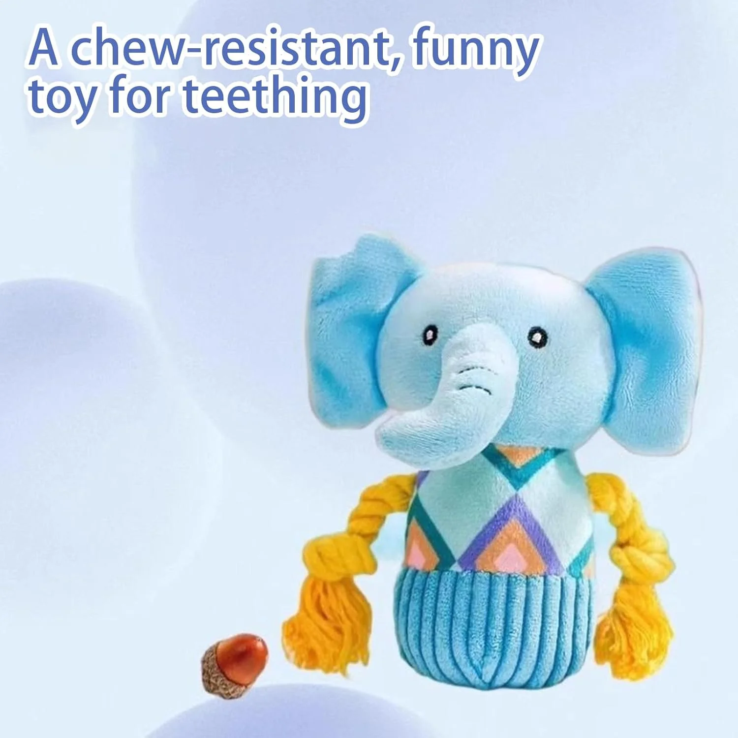 عروسک فیل، اسباب بازی سگ فیل، عروسک جویدنی تعاملی توله سگ، لوازم حیوانات خانگی برای بازی روزانه اتاق نشیمن اتاق خواب مسافرت فضای باز و داخلی برای رفع خستگی عروسک فیل، اسباب بازی سگ فیل، عروسک جویدنی تعاملی توله سگ، لوازم حیوانات خانگی برای بازی روزانه اتاق نشیمن اتاق خواب مسافرت فضای باز و داخلی برای رفع خستگی