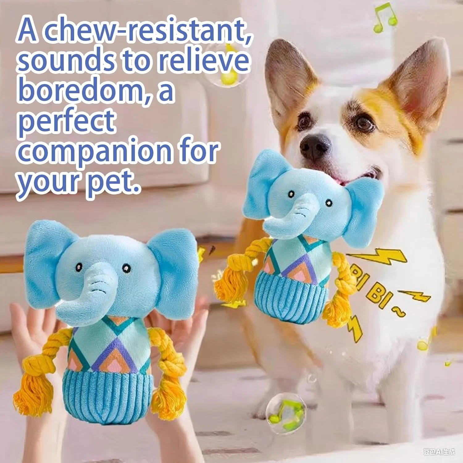 عروسک فیل پولیشی - اسباب بازی نرم دندانی سگ | عروسک تعاملی نرم برای جویدن حیوانات خانگی برای بازی روزانه اتاق خواب، اتاق نشیمن، خانه، مسافرت و فضای باز عروسک فیل پولیشی - اسباب بازی نرم دندانی سگ | عروسک تعاملی نرم برای جویدن حیوانات خانگی برای بازی روزانه اتاق خواب، اتاق نشیمن، خانه، مسافرت و فضای باز