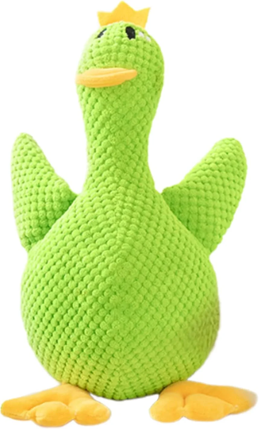 اسباب بازی سگ طرح اردک - اسباب بازی پولیشی سگ و توله سگ با صدای جیر جیر - عروسک جویدنی تعاملی برای بازی حیوانات خانگی، آموزش در فضای داخلی و خارجی، مسافرت، زمان خواب و فعالیت های خانگی اسباب بازی سگ طرح اردک - اسباب بازی پولیشی سگ و توله سگ با صدای جیر جیر - عروسک جویدنی تعاملی برای بازی حیوانات خانگی، آموزش در فضای داخلی و خارجی، مسافرت، زمان خواب و فعالیت های خانگی