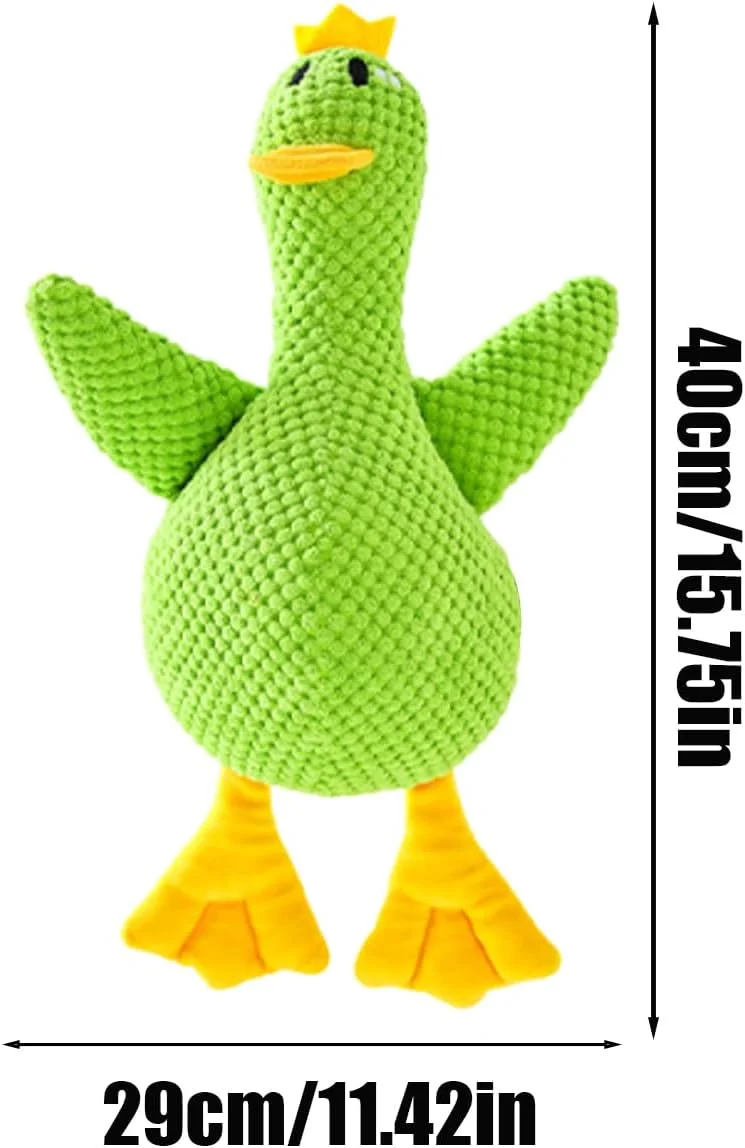 اسباب بازی سگ طرح اردک - اسباب بازی پولیشی سگ و توله سگ با صدای جیر جیر - عروسک جویدنی تعاملی برای بازی حیوانات خانگی، آموزش در فضای داخلی و خارجی، مسافرت، زمان خواب و فعالیت های خانگی اسباب بازی سگ طرح اردک - اسباب بازی پولیشی سگ و توله سگ با صدای جیر جیر - عروسک جویدنی تعاملی برای بازی حیوانات خانگی، آموزش در فضای داخلی و خارجی، مسافرت، زمان خواب و فعالیت های خانگی