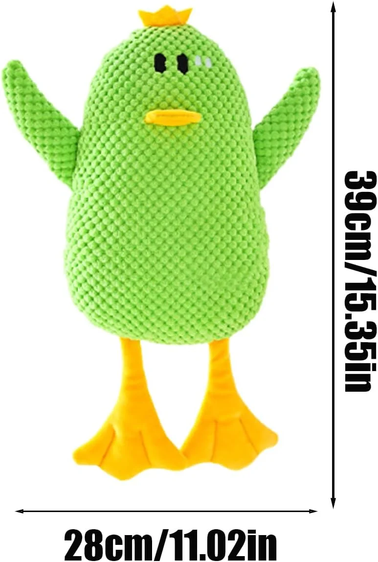 اسباب بازی اردک برای سگ ها | اسباب بازی سگ توله سگ پولیشی جیر جیر کننده - عروسک تعاملی حیوانات پر شده برای بازی در فضای باز و داخل خانه، آموزش، زمان خواب، همراه بازی توله سگ اسباب بازی اردک برای سگ ها | اسباب بازی سگ توله سگ پولیشی جیر جیر کننده - عروسک تعاملی حیوانات پر شده برای بازی در فضای باز و داخل خانه، آموزش، زمان خواب، همراه بازی توله سگ