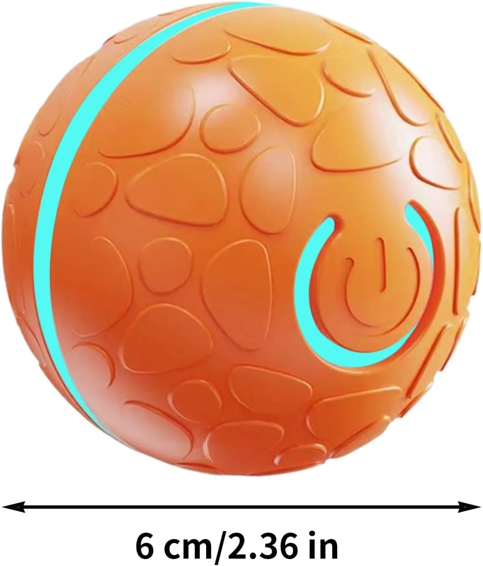 توپ متحرک برای سگ ها | نور LED چرخشی اتوماتیک | توپ جهشی اسباب بازی گربه - برای فضای داخلی و خارجی آپارتمان، اتاق نشیمن، مطالعه، پارک، حیاط، والدین حیوانات خانگی، مربیان، دوستداران حیوانات توپ متحرک برای سگ ها | نور LED چرخشی اتوماتیک | توپ جهشی اسباب بازی گربه - برای فضای داخلی و خارجی آپارتمان، اتاق نشیمن، مطالعه، پارک، حیاط، والدین حیوانات خانگی، مربیان، دوستداران حیوانات