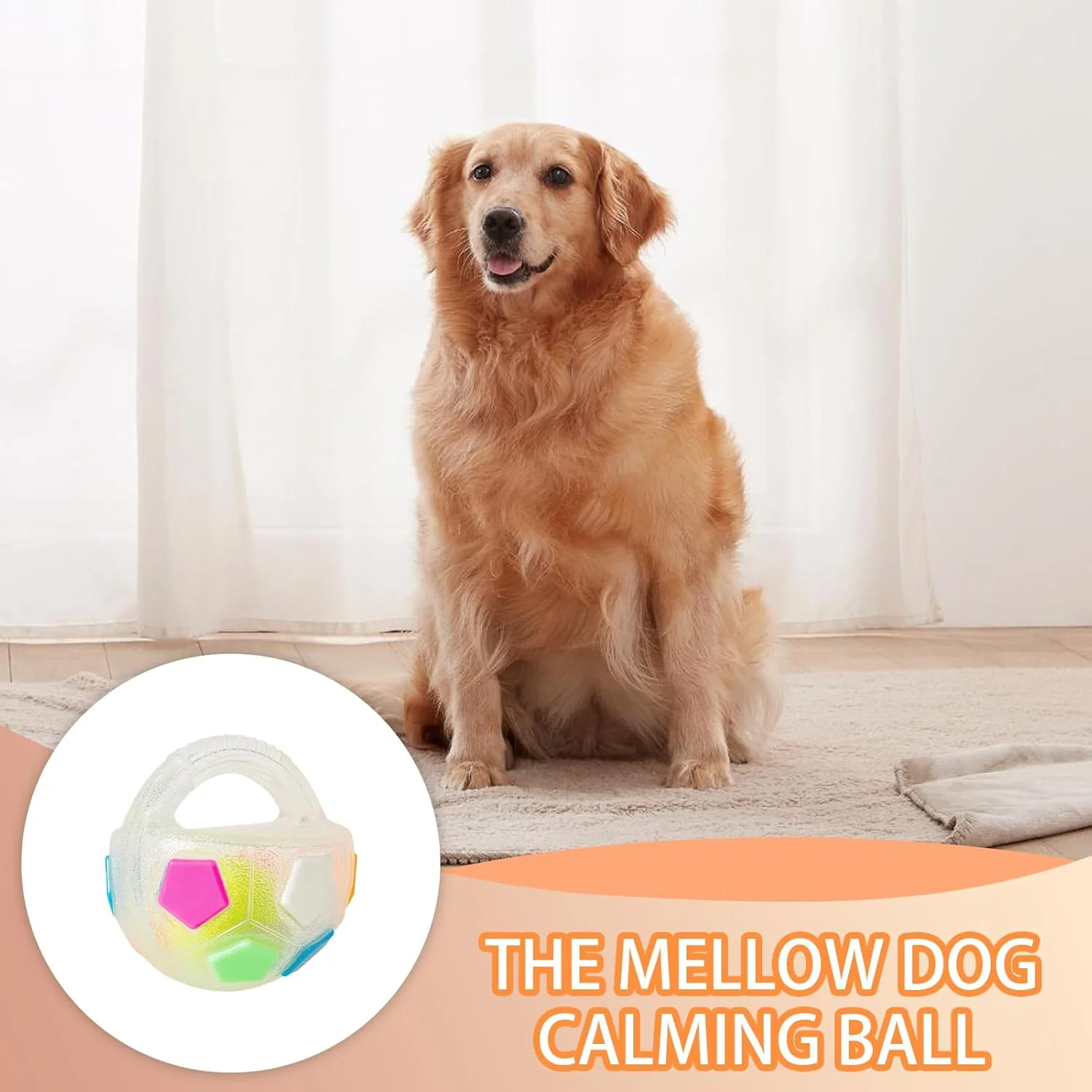 توپ سگ برای جویدن تهاجمی - لوازم حیوانات خانگی تعاملی - اسباب بازی شناور پرتاب و گرفتن - برای نژادهای کوچک، متوسط و بزرگ، جویدن تهاجمی، بازی توله سگ، غنی سازی در فضای باز، پیاده روی و آموزش