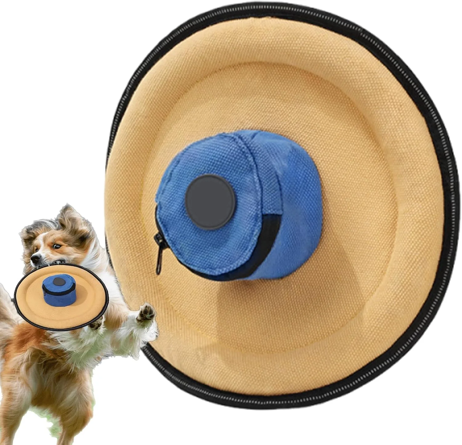 دیسک پرنده سگ، لوازم حیوانات خانگی نرم بازتابنده، اسباب بازی پرنده بوم نقاشی برای سگ | برای همه نژادها کوچک متوسط پارک ساحل حیاط خلوت کمپینگ پیاده روی ورزش آخر هفته شب