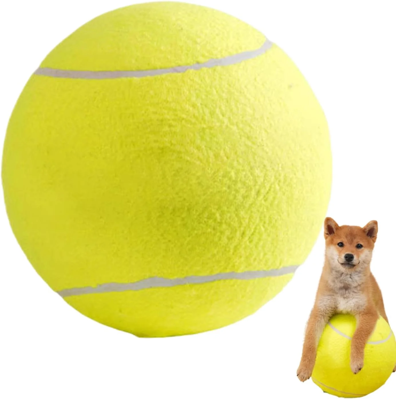 توپ های اسباب بازی برای سگ ها، لوازم آموزشی تعاملی بزرگ حیوانات خانگی | توپ تمیز کننده دندان سگ | برای توله سگ کوچک متوسط بزرگ بازی در فضای داخلی و خارجی، غنی سازی، آوردن و پیاده روی