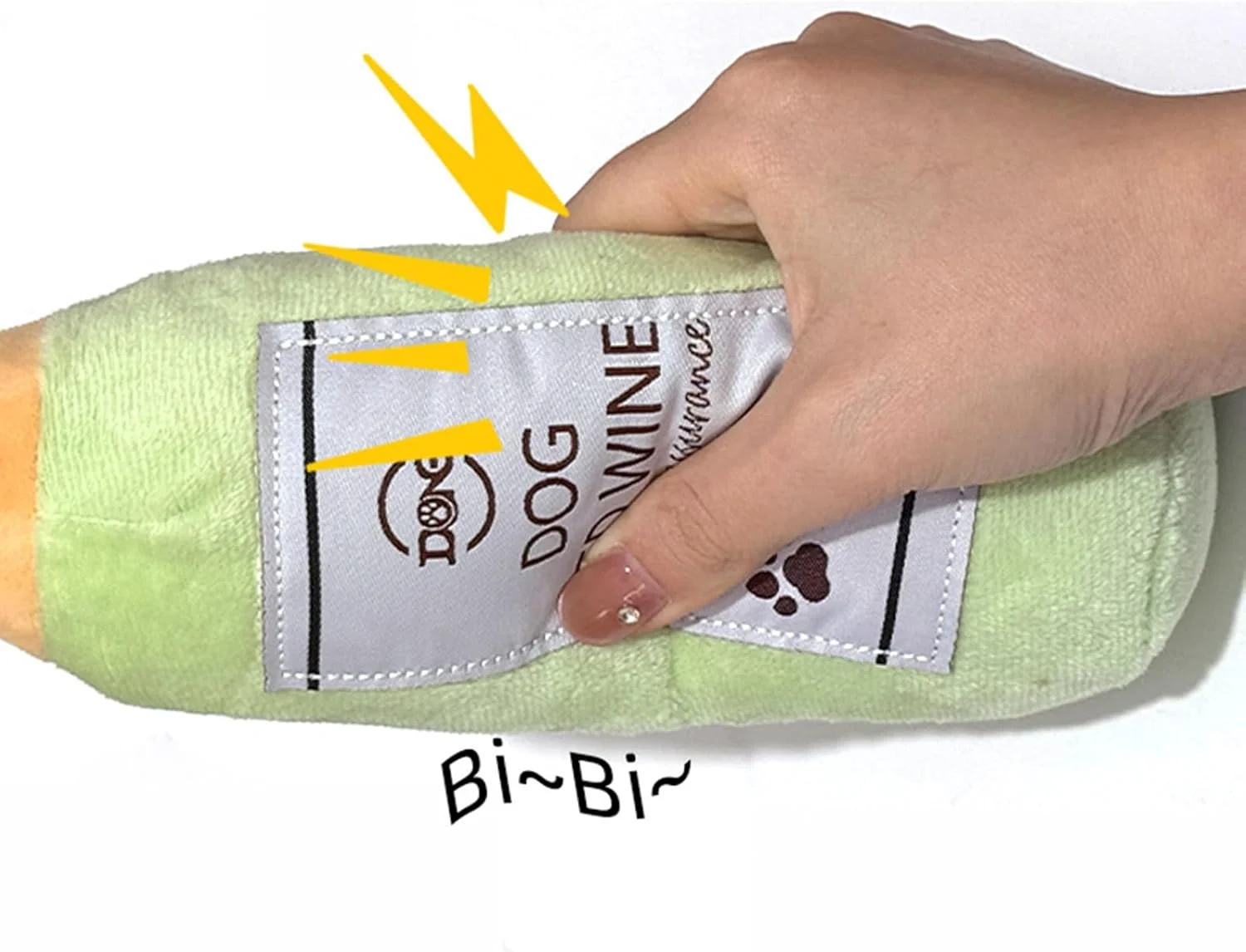 اسباب بازی سگ، طرح بطری شراب، بازی سرگرم کننده - اسباب بازی جویدنی سگ پولیشی، برای آموزش توله سگ، رفع بی حوصلگی، جویدن، مناسب فضای داخلی، بیرونی و غنی سازی جعبه