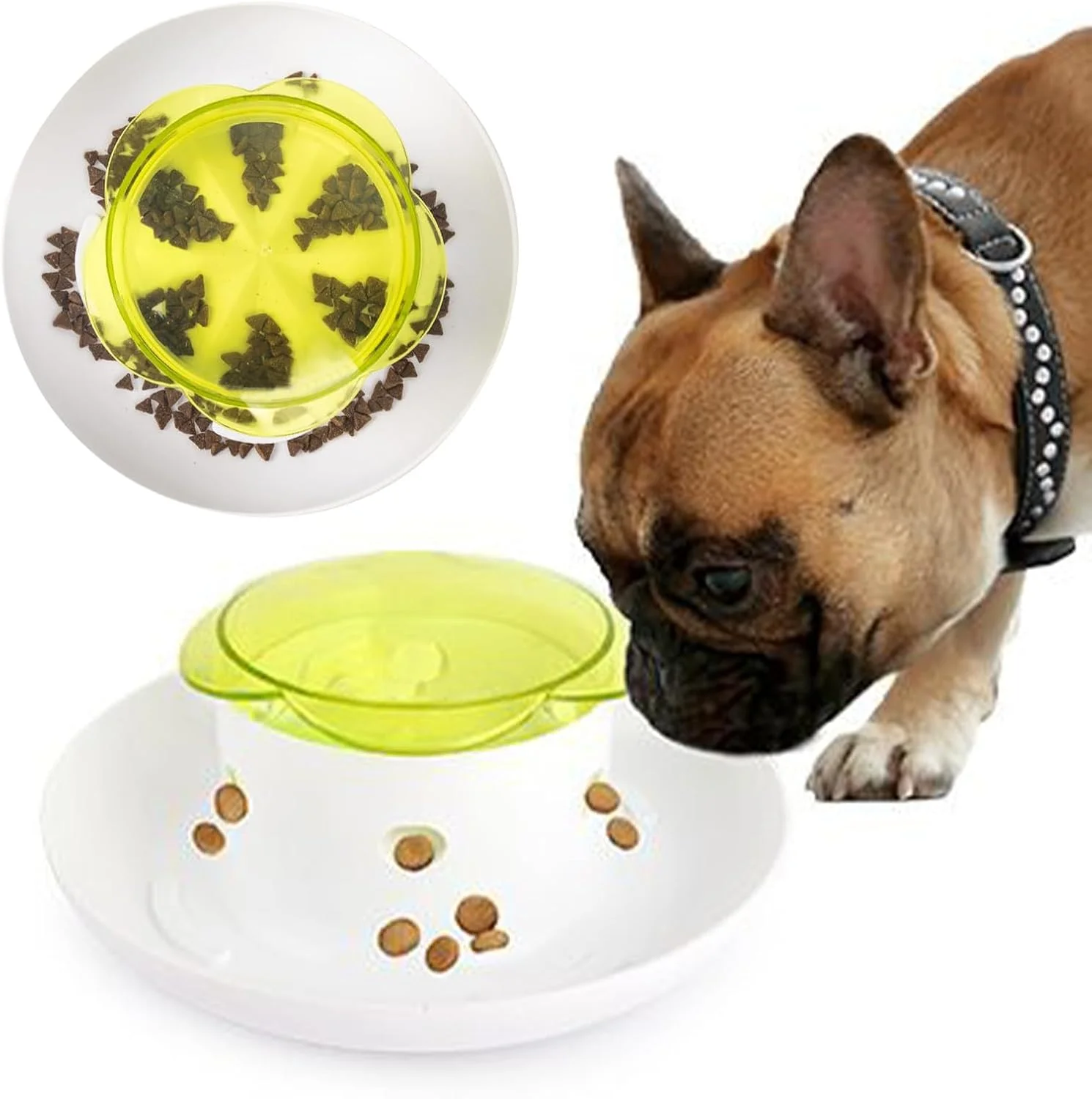 اسباب بازی پخش کننده تشویقی سگ، اسباب بازی های غذای حیوانات خانگی، پخش کننده غذای تشویقی، طراحی فشاری کاسه نشت برای بازی سگ های تهاجمی توله سگ در فضای داخلی و خارجی