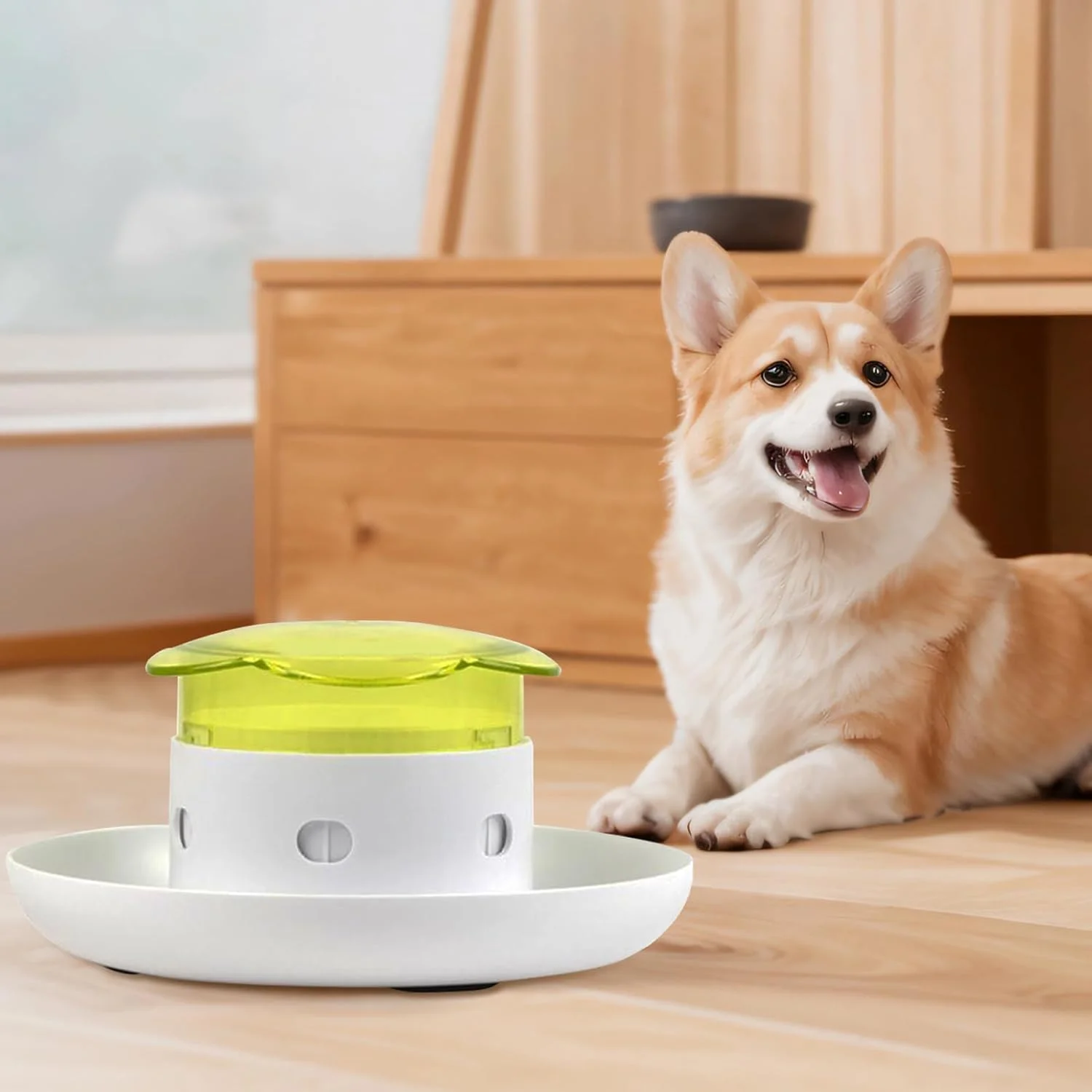 اسباب بازی پخش کننده تشویقی سگ، اسباب بازی های غذای حیوانات خانگی، پخش کننده غذای تشویقی، طراحی فشاری کاسه نشت برای بازی سگ های تهاجمی توله سگ در فضای داخلی و خارجی