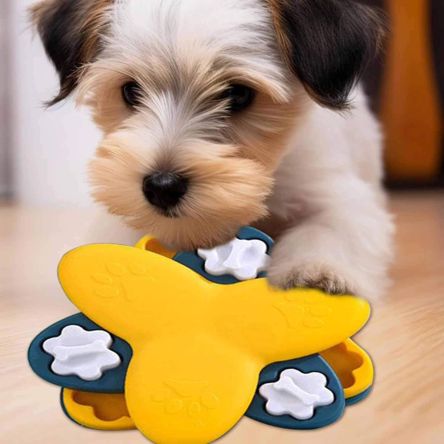 پازل غذایی برای سگ ها، پازل سگ 3 لایه | فیدر چرخشی ضد خفگی تعاملی برای نژادهای غذایی گربه های خانگی اسنک حیوانات خانگی در فضای باز