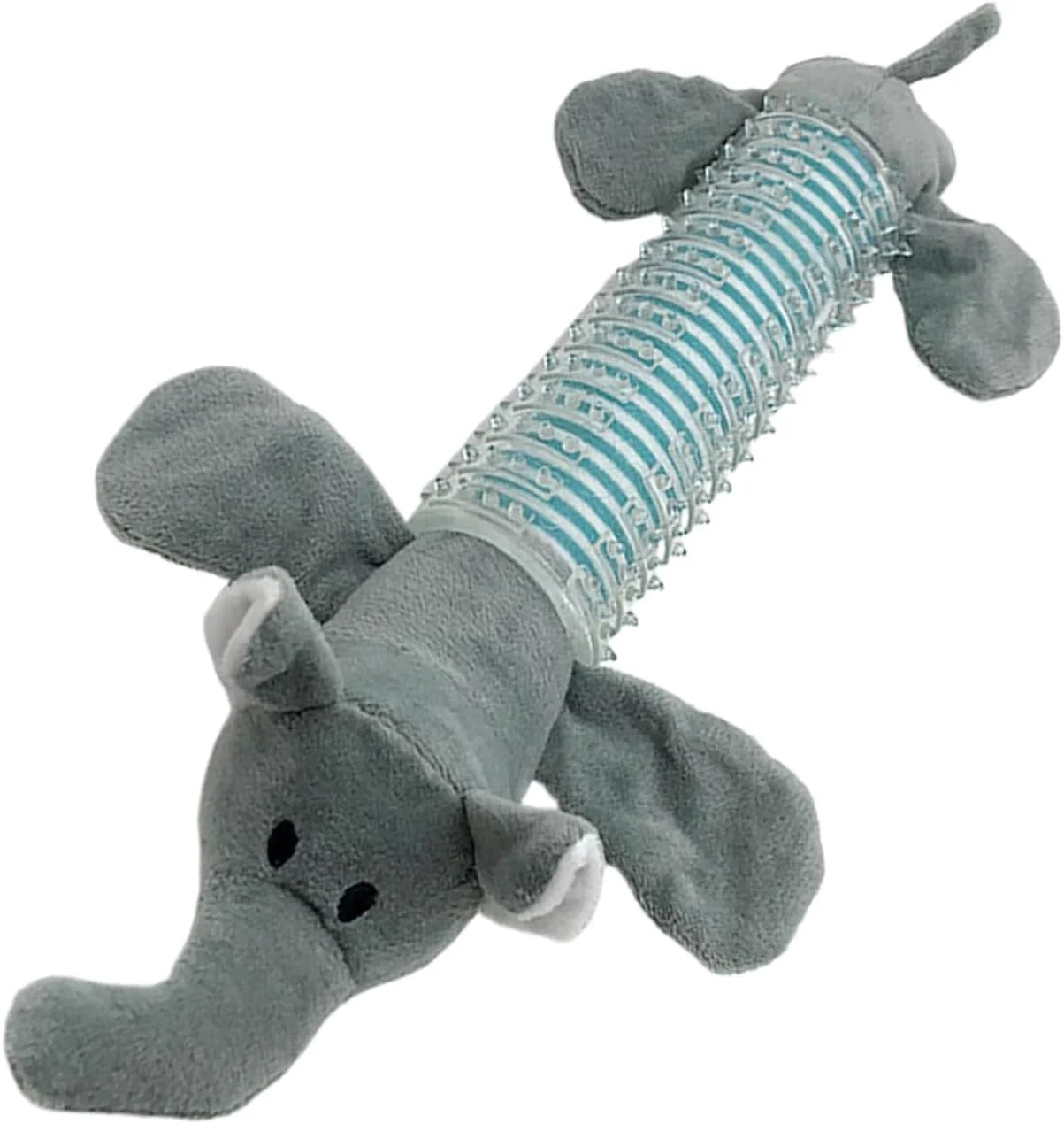 اسباب بازی های جیر جیر کننده برای سگ ها، اسباب بازی های جویدنی نرم به شکل حیوانات برای سگ ها | با صدای جیر جیر، پولیشی توله سگ، مناسب برای حیوانات خانگی کوچک، متوسط و بزرگ، غنی سازی ذهنی، مناسب برای سگ های مسن، بازی در فضای داخلی، تعقیب، گاز گرفتن، بازی در فضای باز و مسافرت