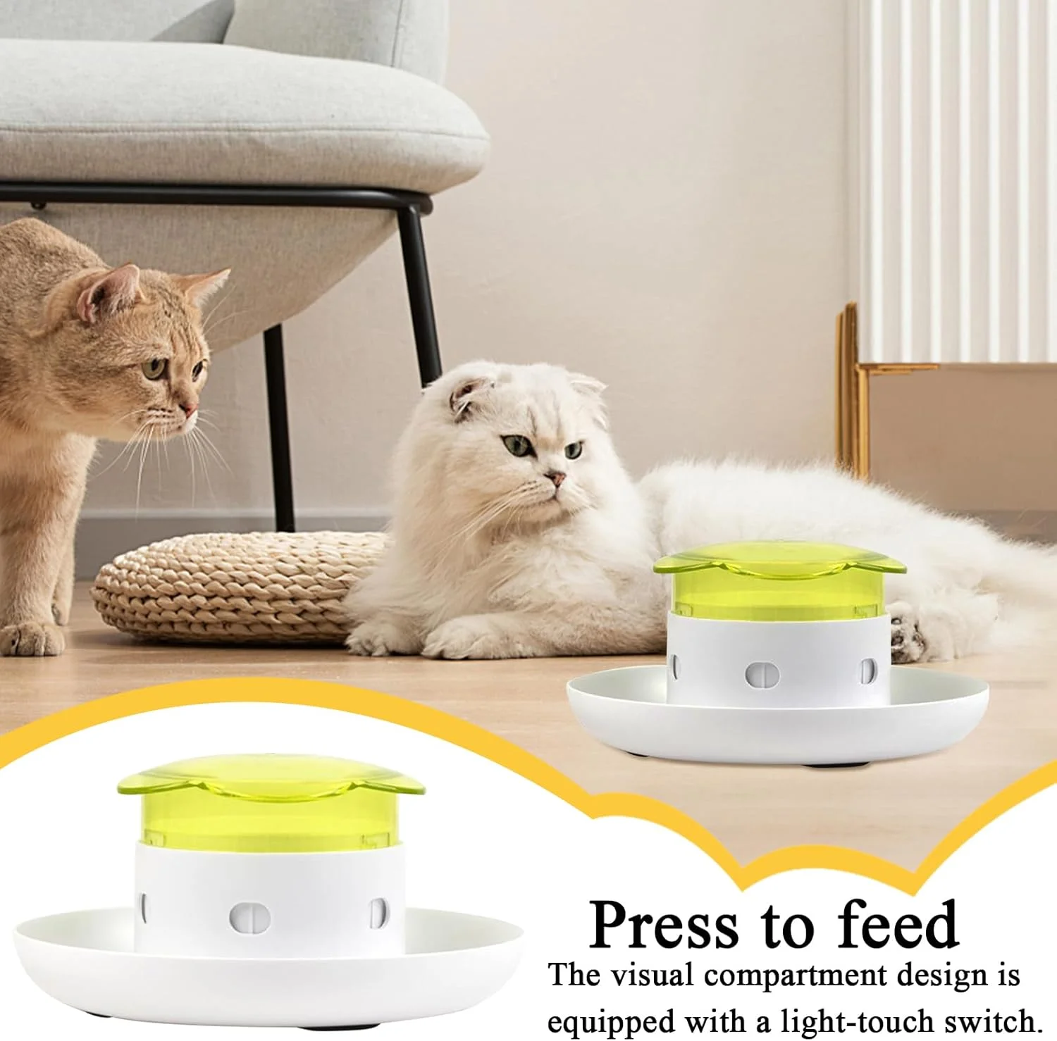 اسباب بازی پخش کننده تشویقی سگ | اسباب بازی پخش کننده تشویقی تعاملی گربه، بازی های نشتی دستگاه طراحی فشاری برای تغذیه توله سگ خانگی بازی در فضای داخلی و خارجی