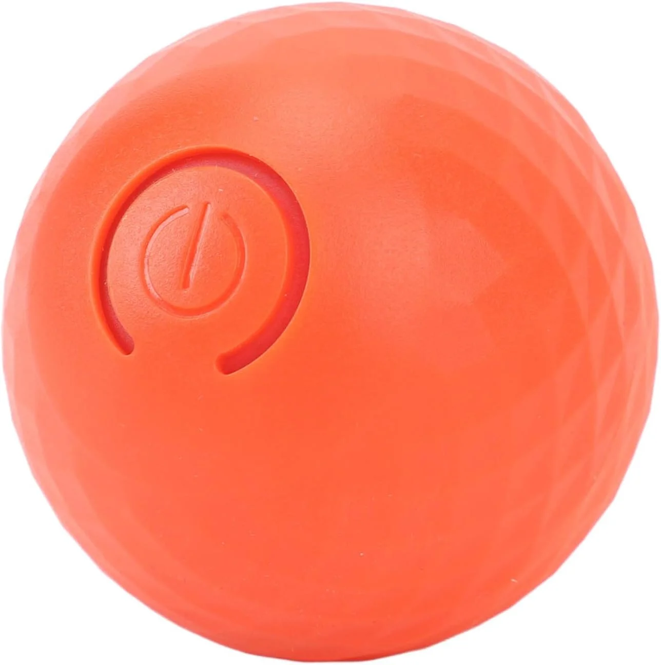 توپ غلتان فعال سگ Denash، مقاوم در برابر جویدن و گاز گرفتن، توپ سگ متحرک خودکار برای استفاده در فضای داخلی (نارنجی)