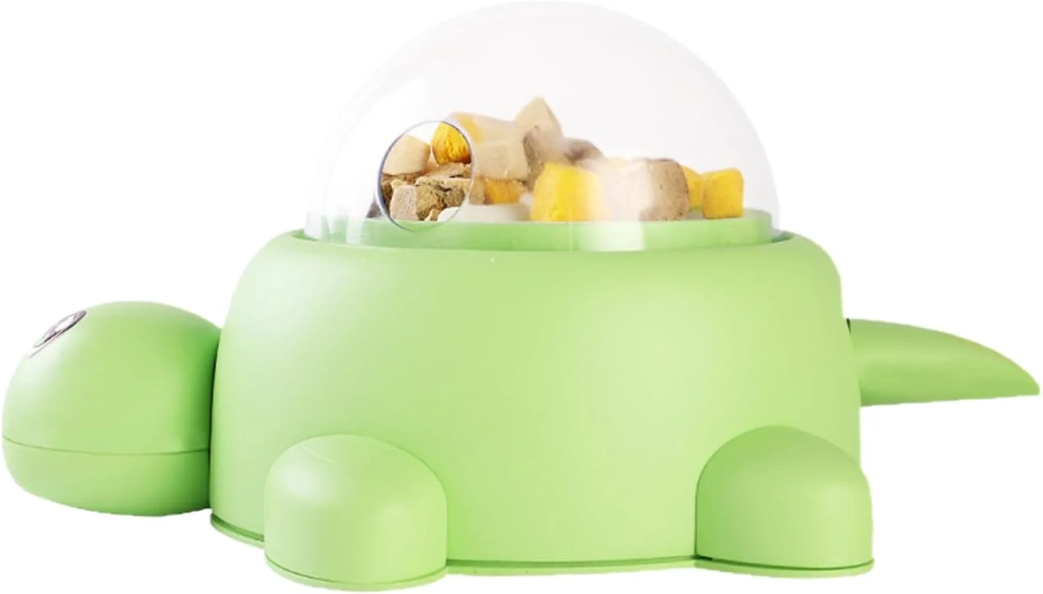 ظرف پخش تشویقی حیوانات خانگی، ظرف پخش تشویقی طرح لاک پشت - پازل کاسه غذای حیوانات کوچک برای تحریک ذهنی، کاهش نفخ، آموزش غنی سازی توله سگ در محیط داخلی