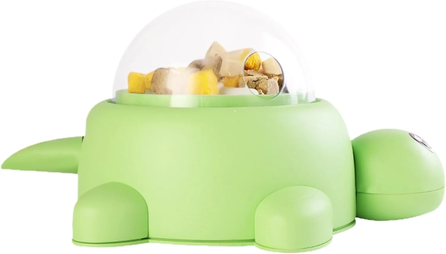 اسباب بازی پخش کننده تشویقی حیوانات خانگی طرح لاک پشت، ظرف غذای آهسته برای تحریک ذهنی و کاهش نفخ، مناسب آموزش حیوانات کوچک، گربه و پازل های داخل خانه