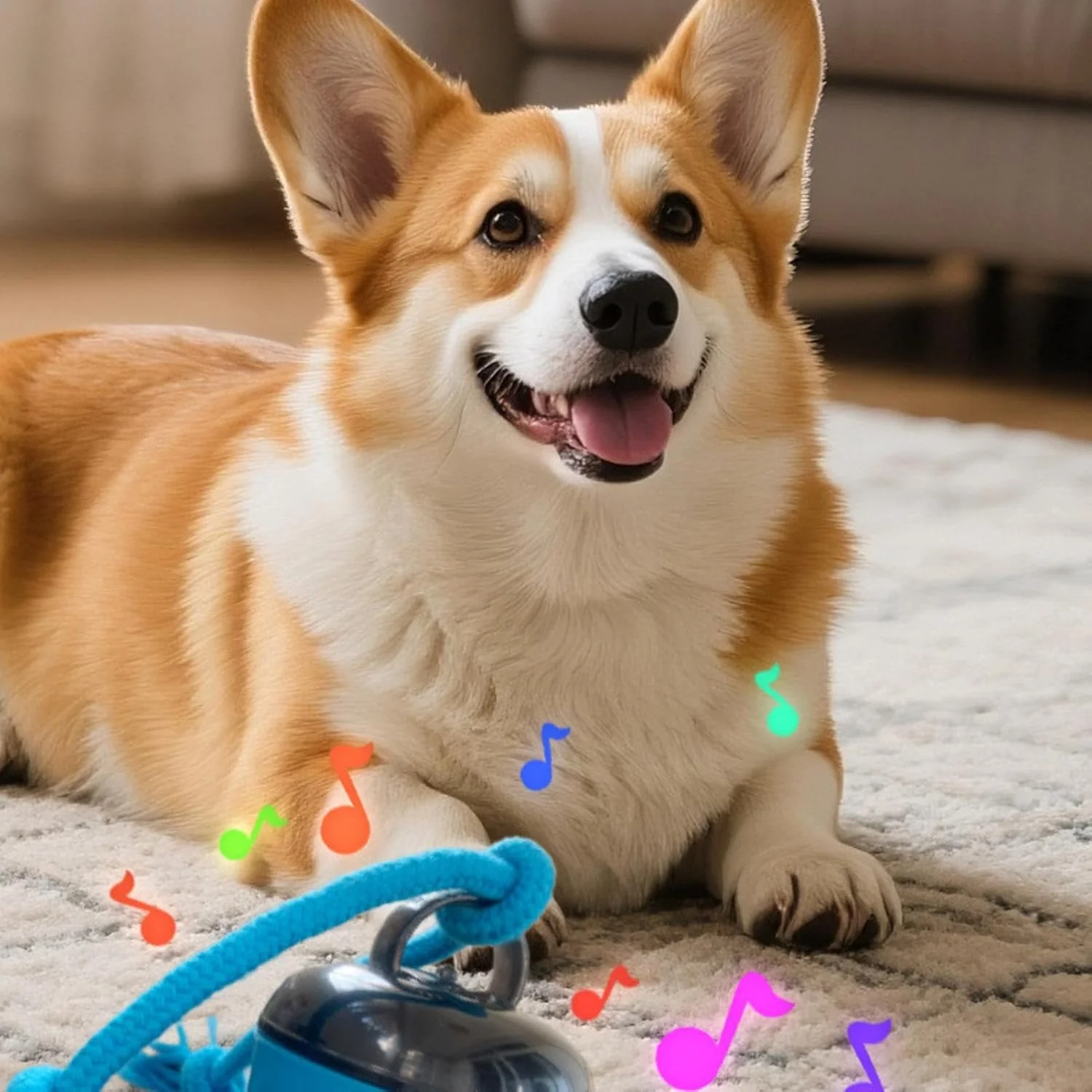 توپ تعاملی برای سگ ها - اسباب بازی دندانی توپ غلتان حیوانات خانگی | بازی تعاملی سگ با 3 حالت برای جویدن تهاجمی، دندان درآوردن، فضای باز، فضای داخلی توپ تعاملی برای سگ ها - اسباب بازی دندانی توپ غلتان حیوانات خانگی | بازی تعاملی سگ با 3 حالت برای جویدن تهاجمی، دندان درآوردن، فضای باز، فضای داخلی