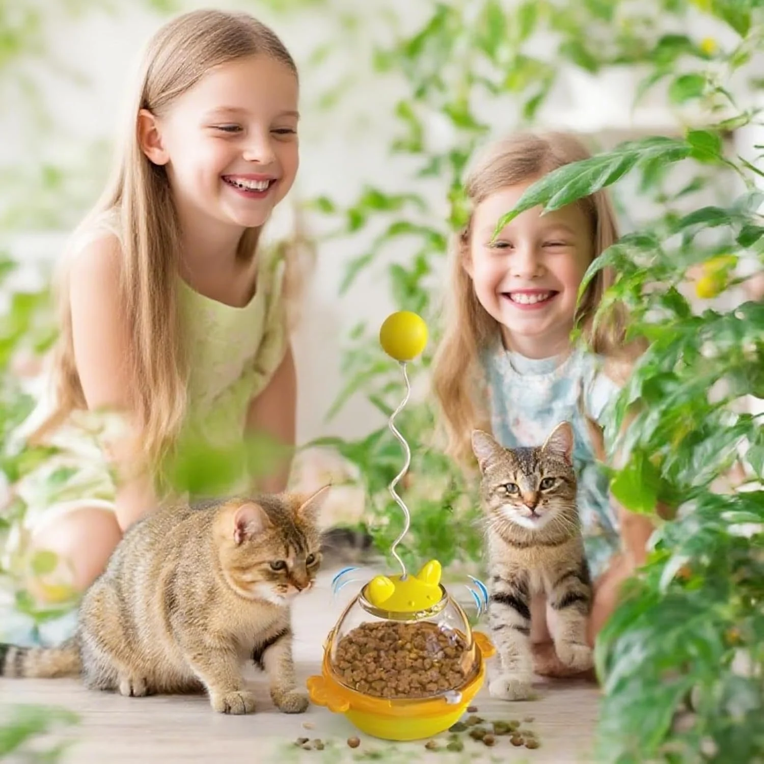 اسباب بازی پخش کننده تشویقی گربه | اسباب بازی پخش کننده غذای بچه گربه، لوازم آموزشی بازی تعاملی حیوانات خانگی برای بچه گربه ها خانه باغ بالکن اتاق خواب مطالعه اتاق نشیمن حیاط خلوت اسباب بازی پخش کننده تشویقی گربه | اسباب بازی پخش کننده غذای بچه گربه، لوازم آموزشی بازی تعاملی حیوانات خانگی برای بچه گربه ها خانه باغ بالکن اتاق خواب مطالعه اتاق نشیمن حیاط خلوت
