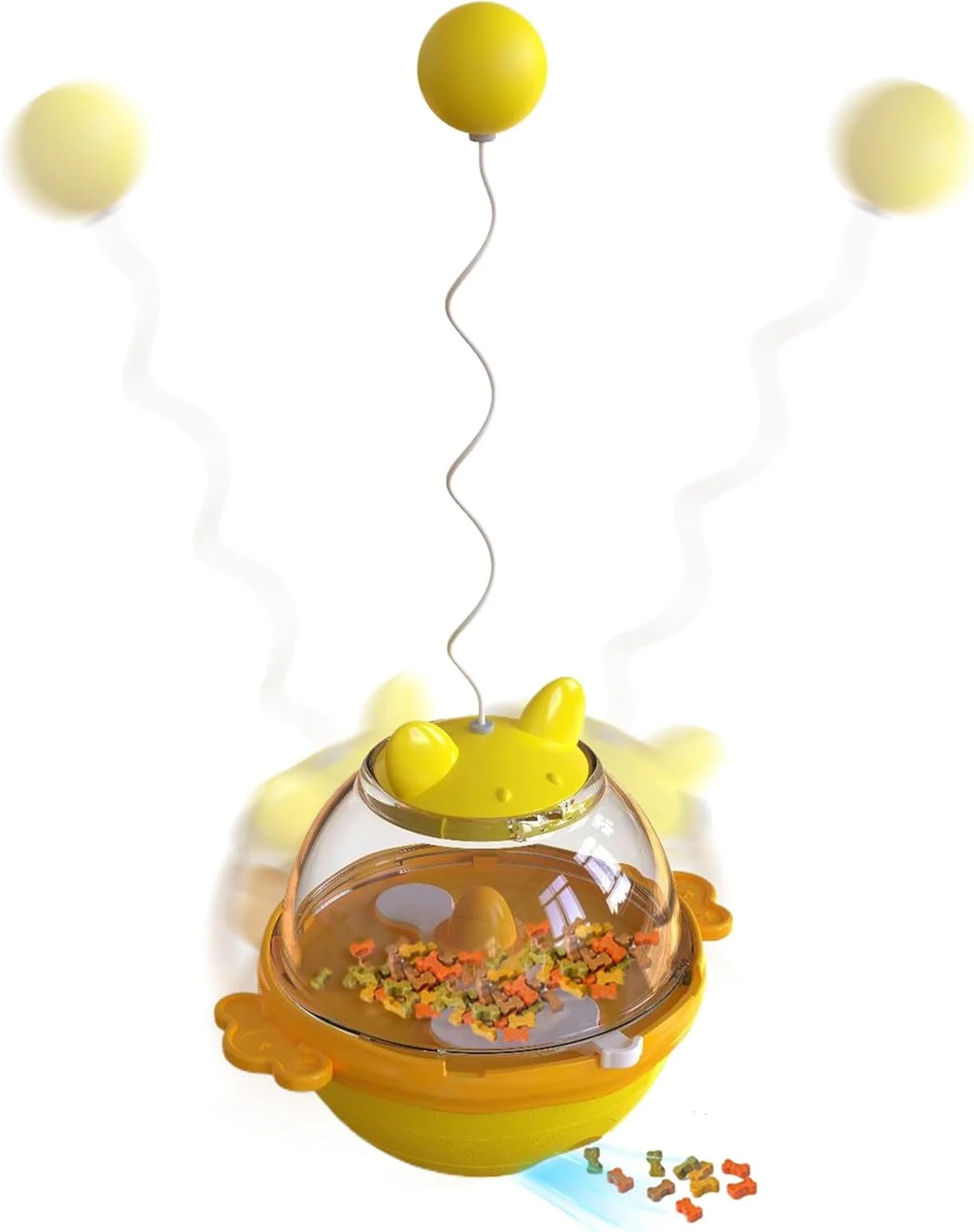 اسباب بازی پخش کننده تشویقی گربه، پازل های تشویقی برای گربه های خانگی، لوازم آموزشی بازی تعاملی حیوانات خانگی برای بچه گربه ها در خانه، باغ، بالکن، اتاق خواب، اتاق مطالعه، اتاق نشیمن، حیاط خلوت