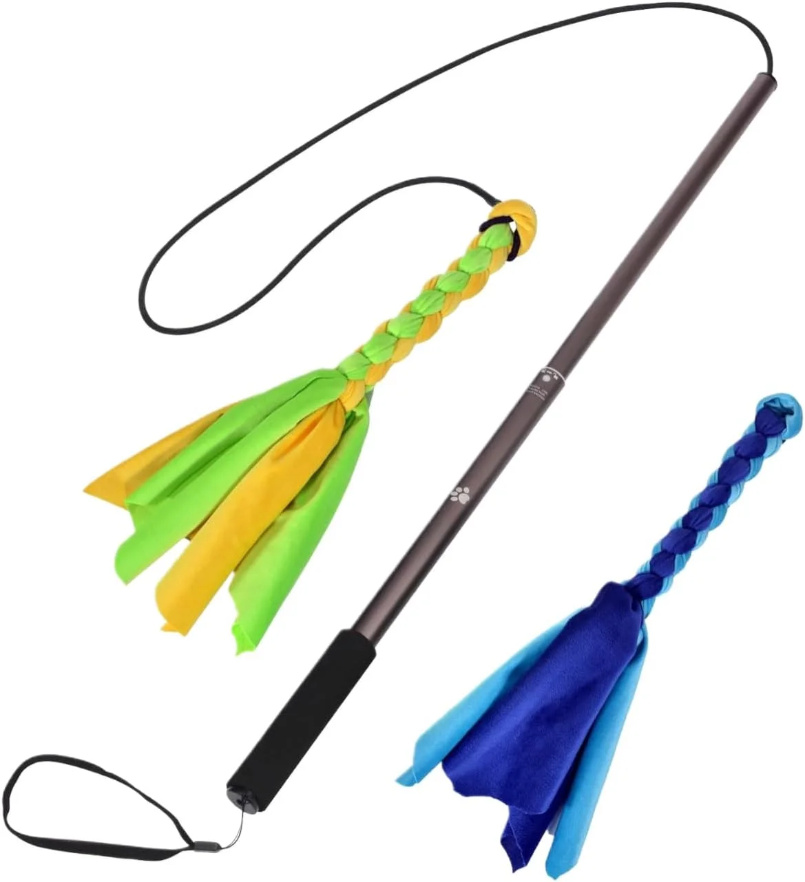 چوب بازی سگ - اسباب بازی های تعاملی برای تعقیب و کشیدن سگ | بازی غنی سازی توله سگ جمع شونده برای سرگرمی ورزشی در فضای باز آموزش اطاعت