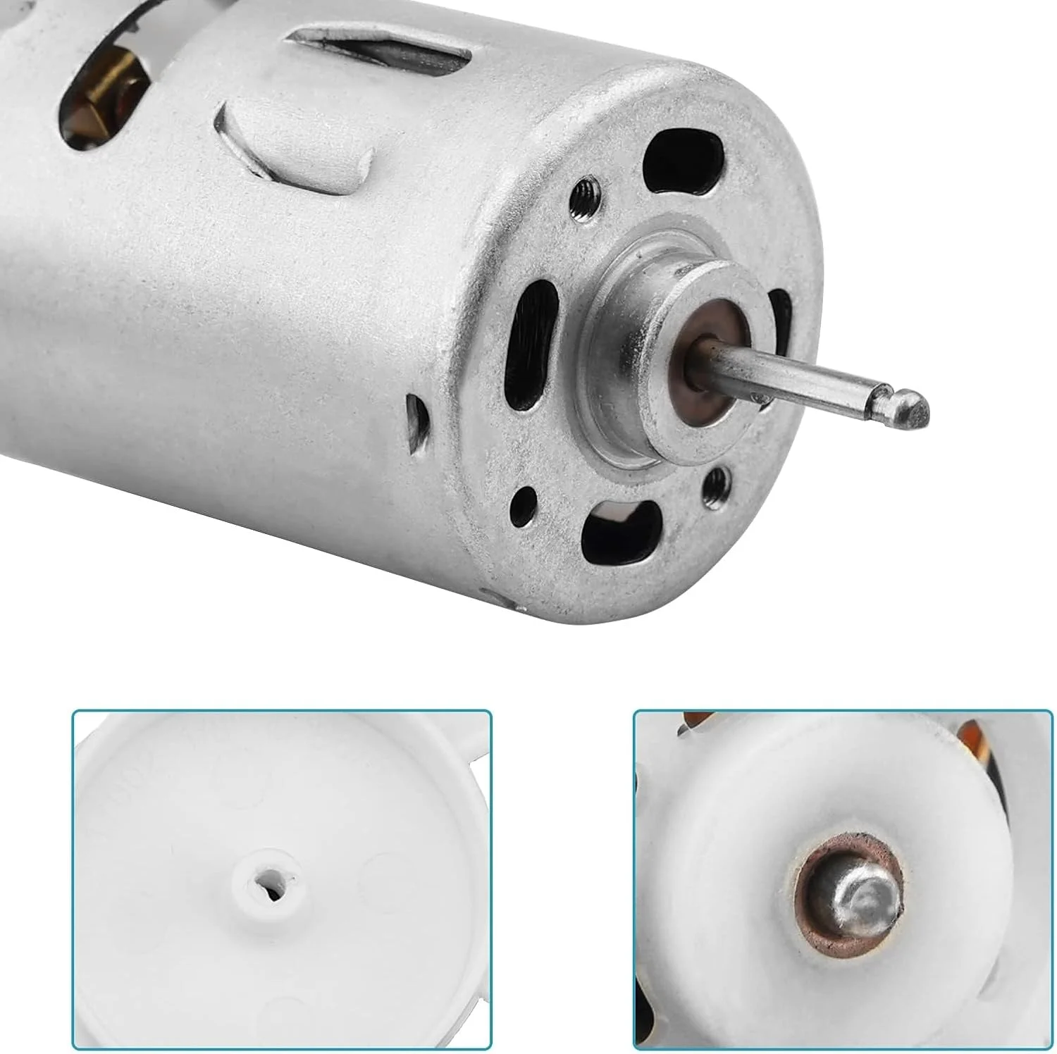 فن تهویه RV جایگزین 6 اینچی، فن سقفی تهویه حمام RV، موتور 12 ولت D-Shaft با پره های سفید، 130 CFM فن تهویه RV جایگزین 6 اینچی، فن سقفی تهویه حمام RV، موتور 12 ولت D-Shaft با پره های سفید، 130 CFM