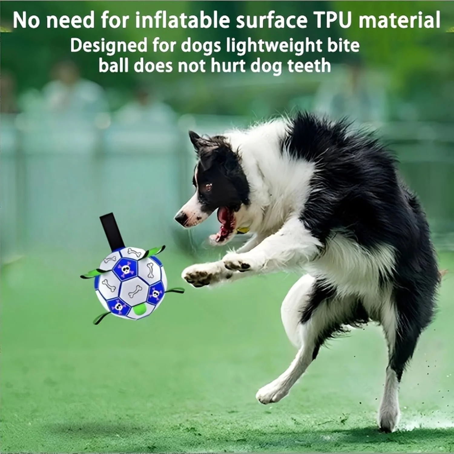 توپ بازی سگ - توپ تعاملی سگ برای جمع کردن گله - همراهی مقاوم و بادوام برای نژادهای کوچک، متوسط و بزرگ، مناسب بازی در چمن، باغ و پارک توپ بازی سگ - توپ تعاملی سگ برای جمع کردن گله - همراهی مقاوم و بادوام برای نژادهای کوچک، متوسط و بزرگ، مناسب بازی در چمن، باغ و پارک