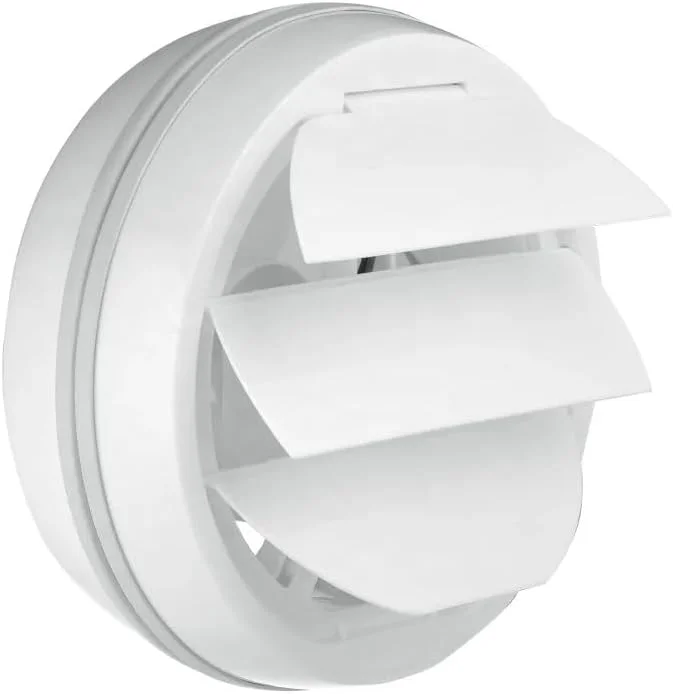 فن تهویه گرد با دریچه اتوماتیک 6 اینچ، اندازه فن 205mmX80mm، اندازه حفره 165mm فن تهویه گرد با دریچه اتوماتیک 6 اینچ، اندازه فن 205mmX80mm، اندازه حفره 165mm