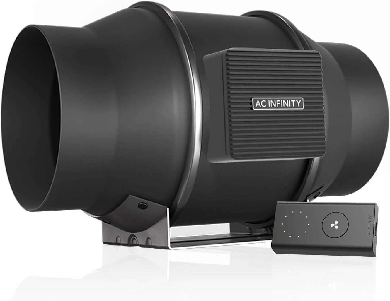 فن کانالی بی صدا AC Infinity CLOUDLINE S6، فن 6 اینچی با کنترلر سرعت - فن تخلیه تهویه برای تقویت گرمایش و سرمایش، چادرهای رشد، هیدروپونیک