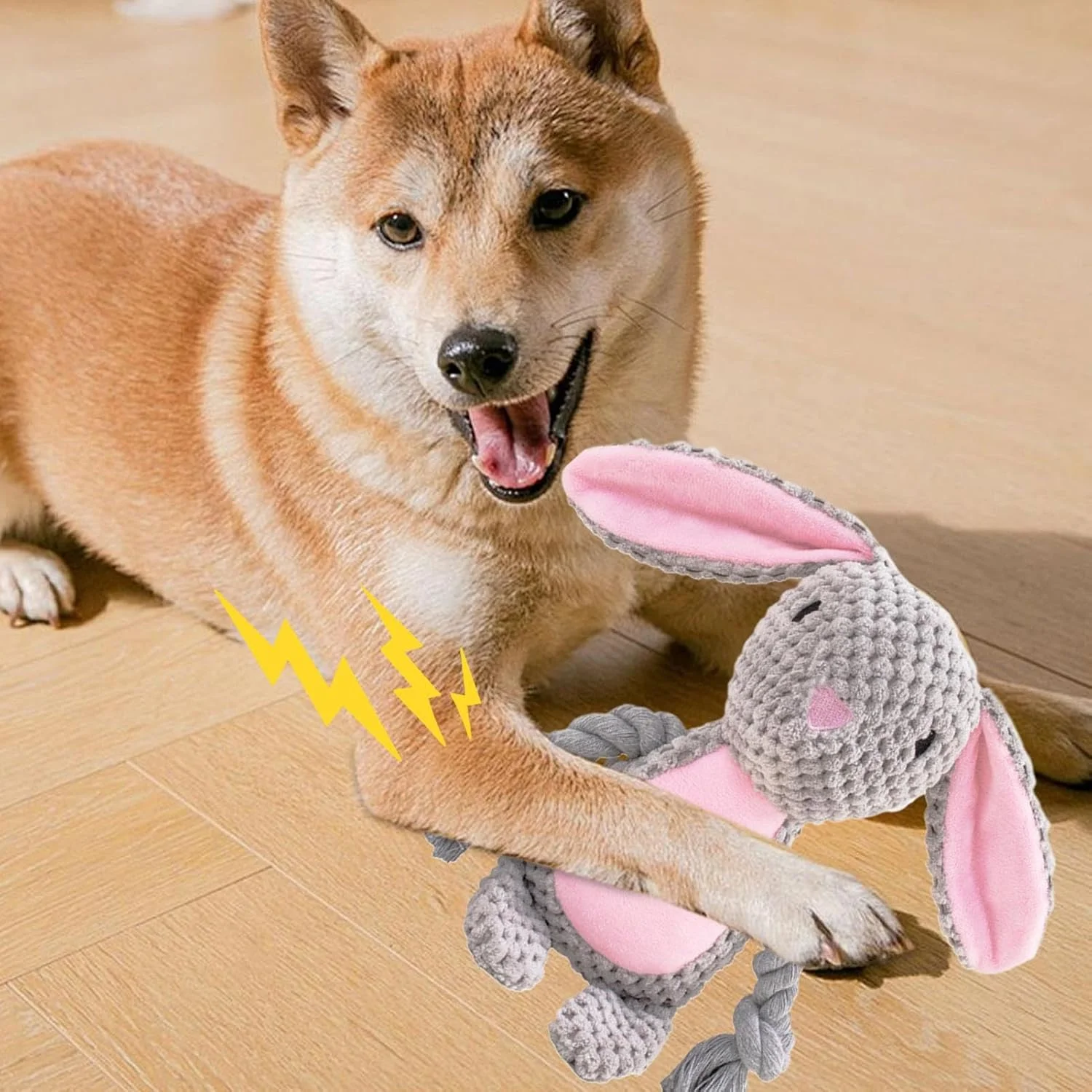 اسباب بازی های صدادار برای سگ ها | اسباب بازی سگ حیوانات عروسکی - بازی های تعاملی ورزشی برای آموزش بازی fetch، داخل خانه، بیرون از خانه، کمپینگ، اوقات تنهایی اسباب بازی های صدادار برای سگ ها | اسباب بازی سگ حیوانات عروسکی - بازی های تعاملی ورزشی برای آموزش بازی fetch، داخل خانه، بیرون از خانه، کمپینگ، اوقات تنهایی