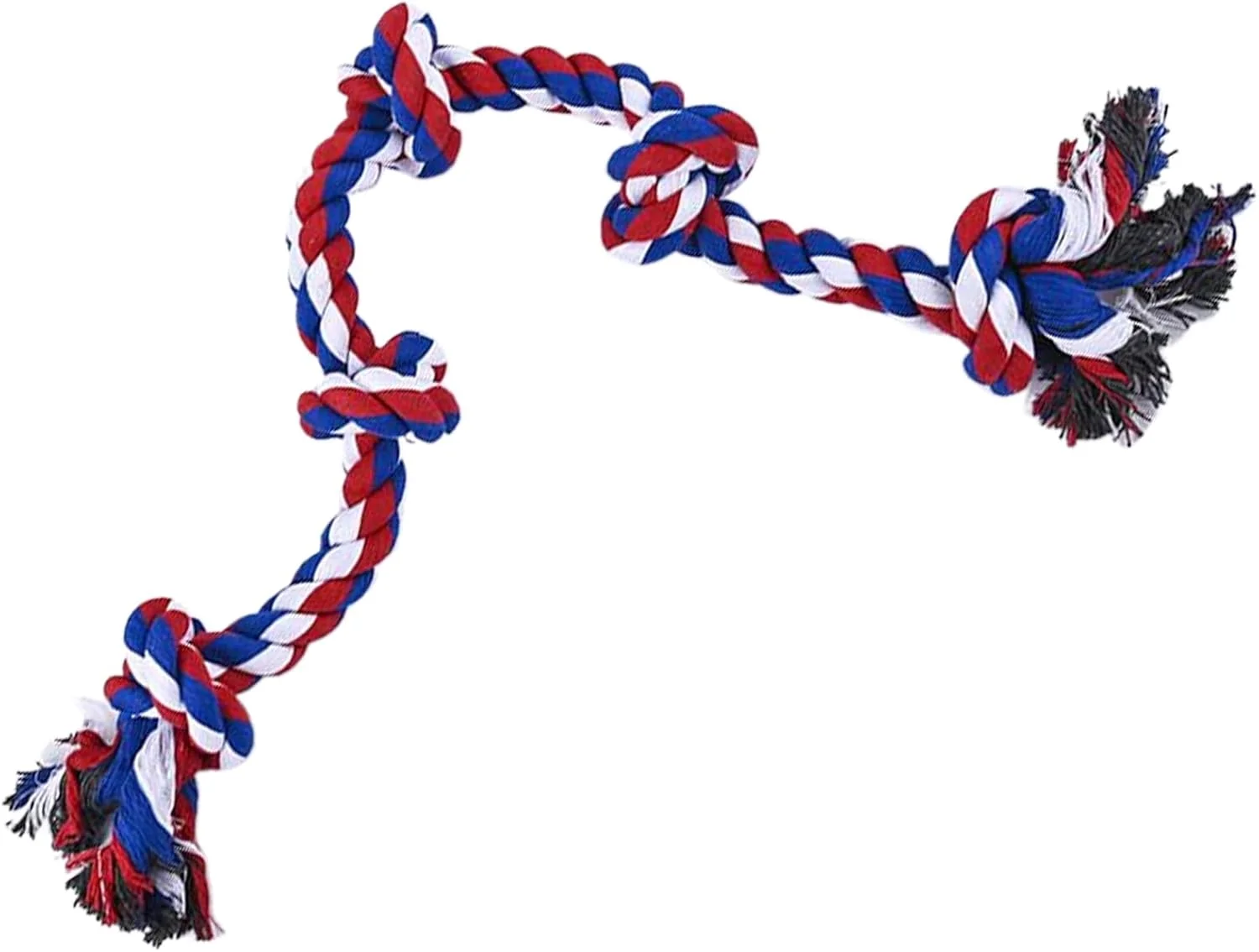 طناب اسباب بازی سگ - اسباب بازی های جویدنی برای توله سگ، طناب جویدنی برای نژادهای بزرگ و متوسط، آموزش جویدن تهاجمی، بازی در فضای باز و داخل خانه طناب اسباب بازی سگ - اسباب بازی های جویدنی برای توله سگ، طناب جویدنی برای نژادهای بزرگ و متوسط، آموزش جویدن تهاجمی، بازی در فضای باز و داخل خانه