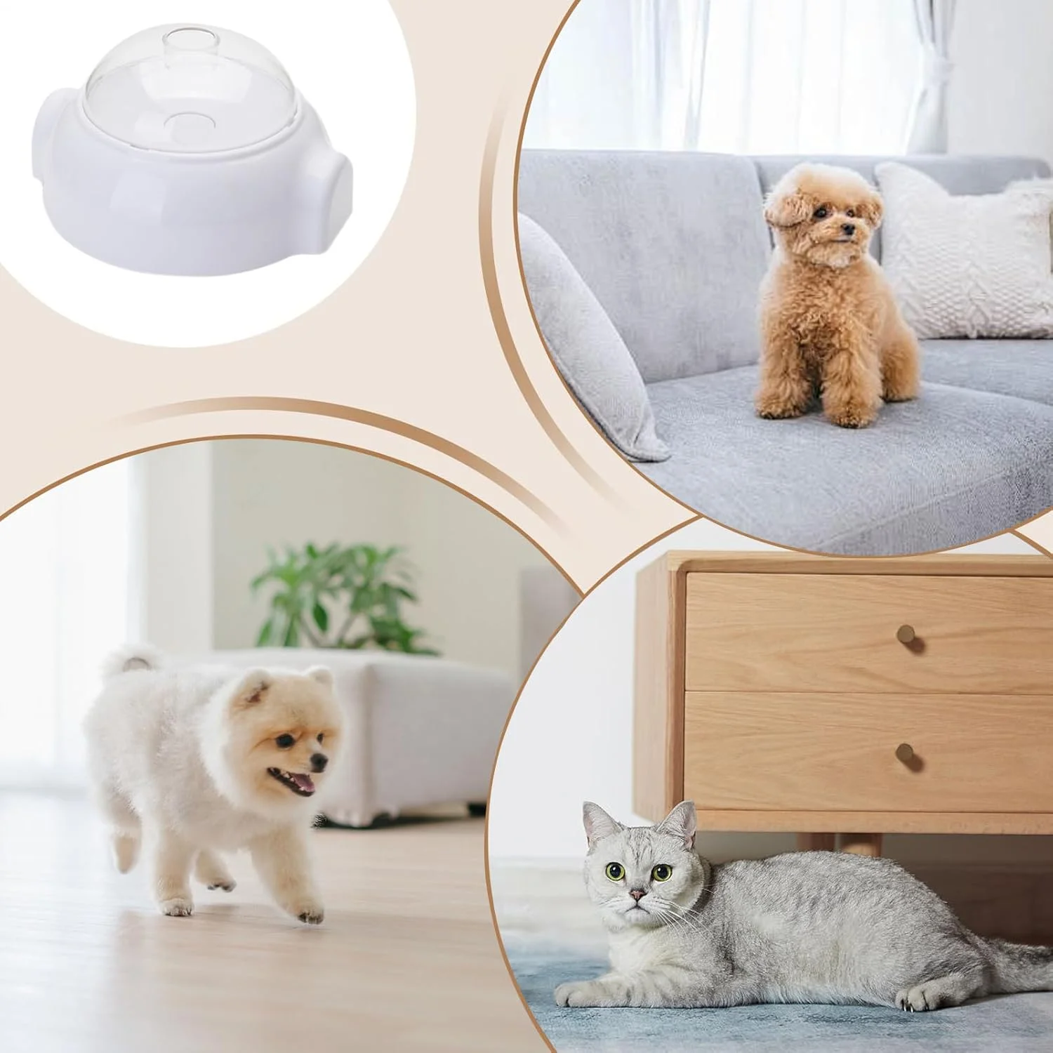 اسباب بازی های پخش کننده تشویقی سگ - اسباب بازی تعاملی پخش کننده تشویقی چرخشی سگ | پازل غذای آهسته برای حیوانات کوچک گربه توله سگ تحریک ذهنی آموزش غنی سازی داخلی