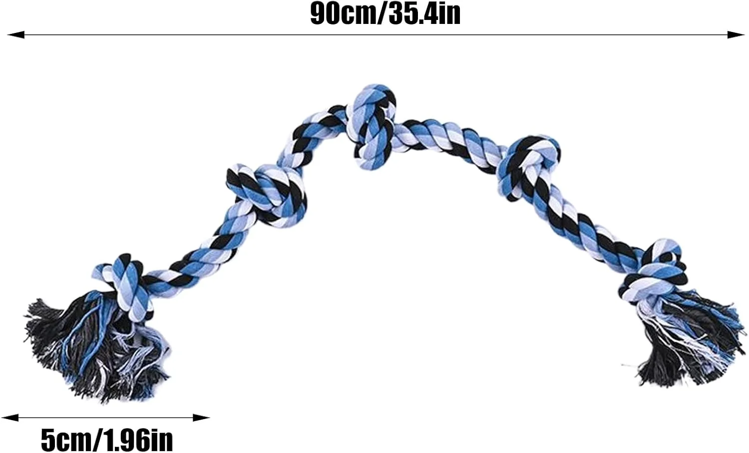 Rope Dog Toys - Teeth Cleaning Puppy Toy | Bite Resistant Chewing Training Rope for Aggressive Chewer Medium Large Breed Boredom Relief Outdoor Indoor Rope Dog Toys - Teeth Cleaning Puppy Toy | Bite Resistant Chewing Training Rope for Aggressive Chewer Medium Large Breed Boredom Relief Outdoor Indoor