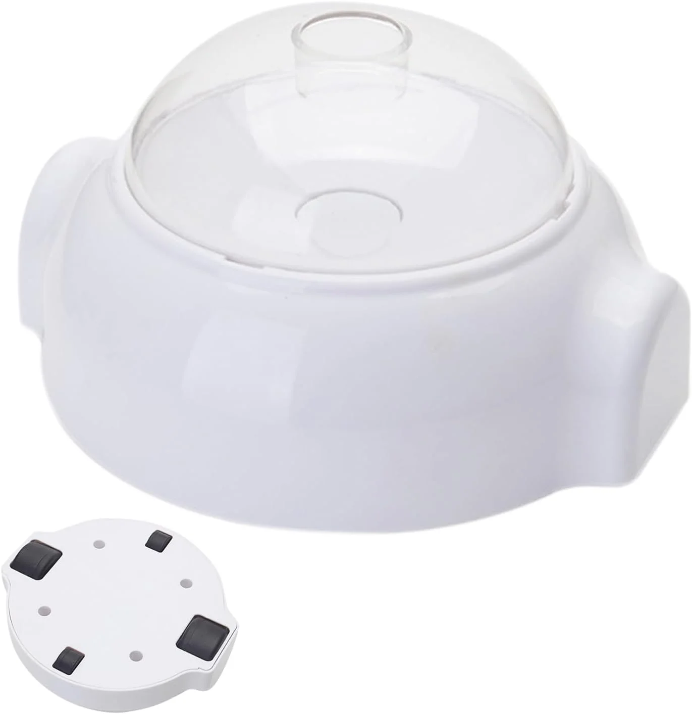 ظرف پخش تشویقی سگ | پازل چرخشی غذادهی سگ، کاسه غذادهی حیوانات کوچک برای آموزش، کاهش سرعت غذا خوردن، کاهش نفخ، تحریک ذهنی گربه و توله سگ در داخل خانه ظرف پخش تشویقی سگ | پازل چرخشی غذادهی سگ، کاسه غذادهی حیوانات کوچک برای آموزش، کاهش سرعت غذا خوردن، کاهش نفخ، تحریک ذهنی گربه و توله سگ در داخل خانه