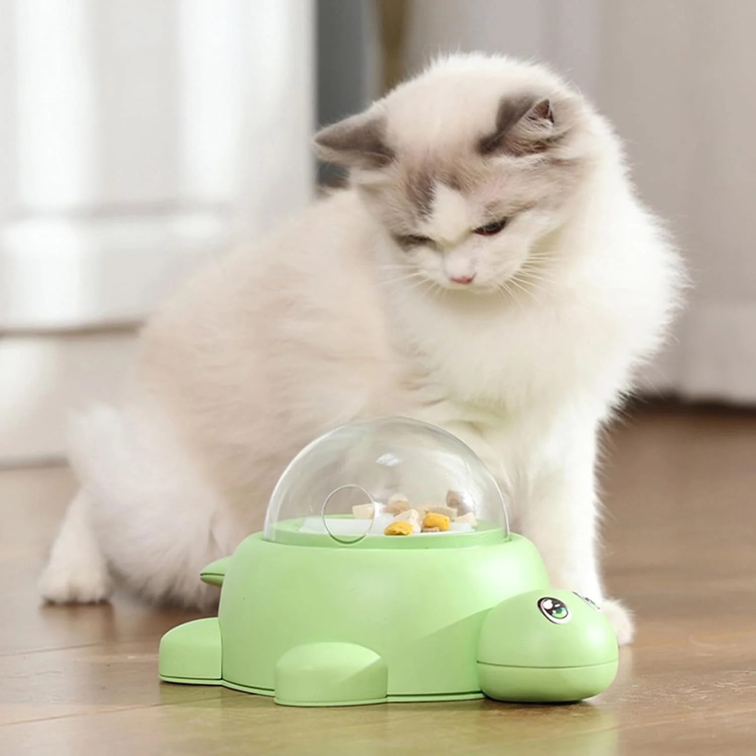 اسباب بازی پخش کننده تشویقی سگ، اسباب بازی پخش کننده تشویقی حیوانات خانگی طرح لاک پشت، پازل کاسه غذای حیوانات کوچک برای تحریک ذهنی و کاهش نفخ، مناسب برای آموزش توله سگ در محیط داخلی اسباب بازی پخش کننده تشویقی سگ، اسباب بازی پخش کننده تشویقی حیوانات خانگی طرح لاک پشت، پازل کاسه غذای حیوانات کوچک برای تحریک ذهنی و کاهش نفخ، مناسب برای آموزش توله سگ در محیط داخلی