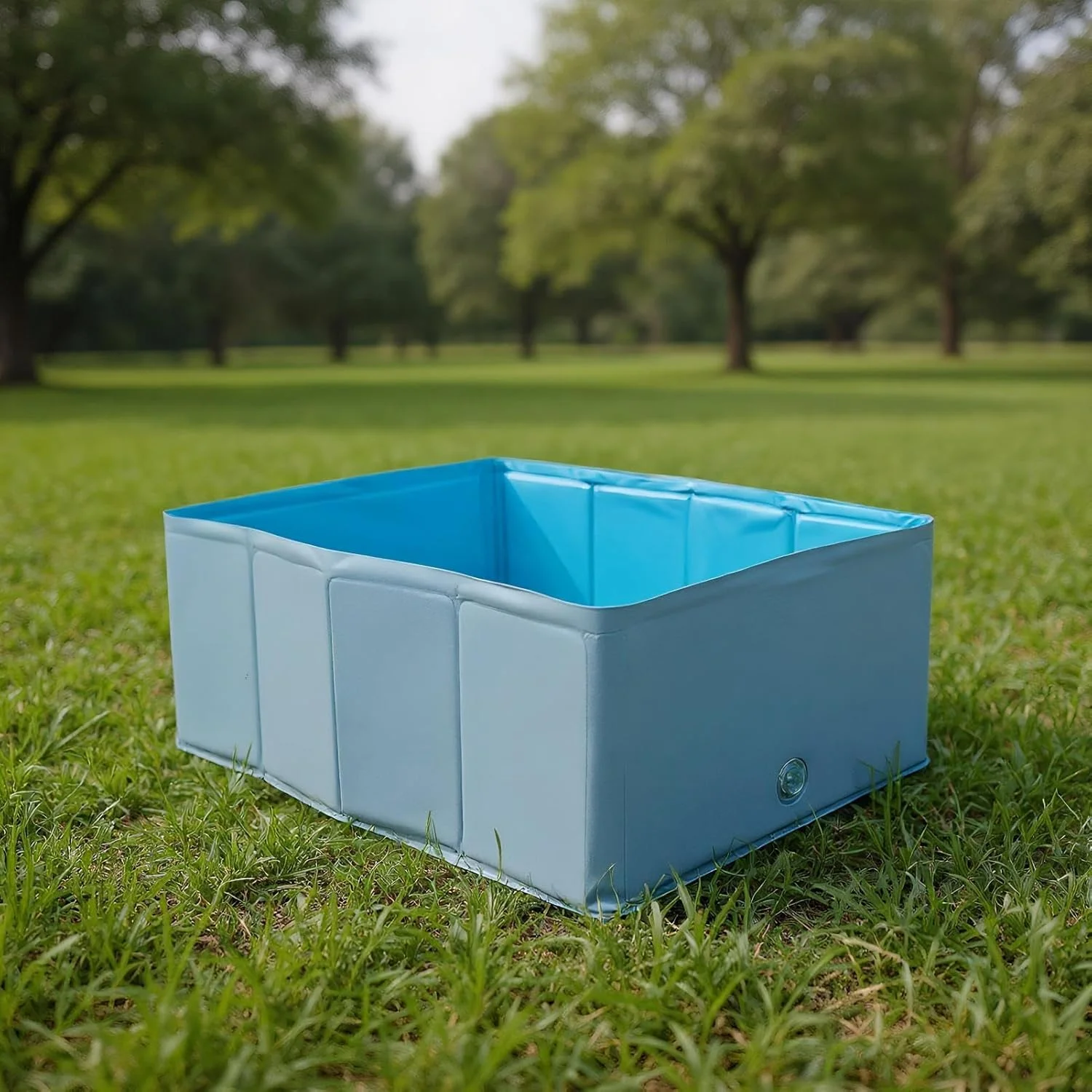 استخر بادی سگ - استخر شنای تاشو PVC برای سگ، وان آب تنی چند منظوره حیوانات خانگی برای چمن خانگی، باغ، حیاط بیرونی، کمپینگ استخر بادی سگ - استخر شنای تاشو PVC برای سگ، وان آب تنی چند منظوره حیوانات خانگی برای چمن خانگی، باغ، حیاط بیرونی، کمپینگ