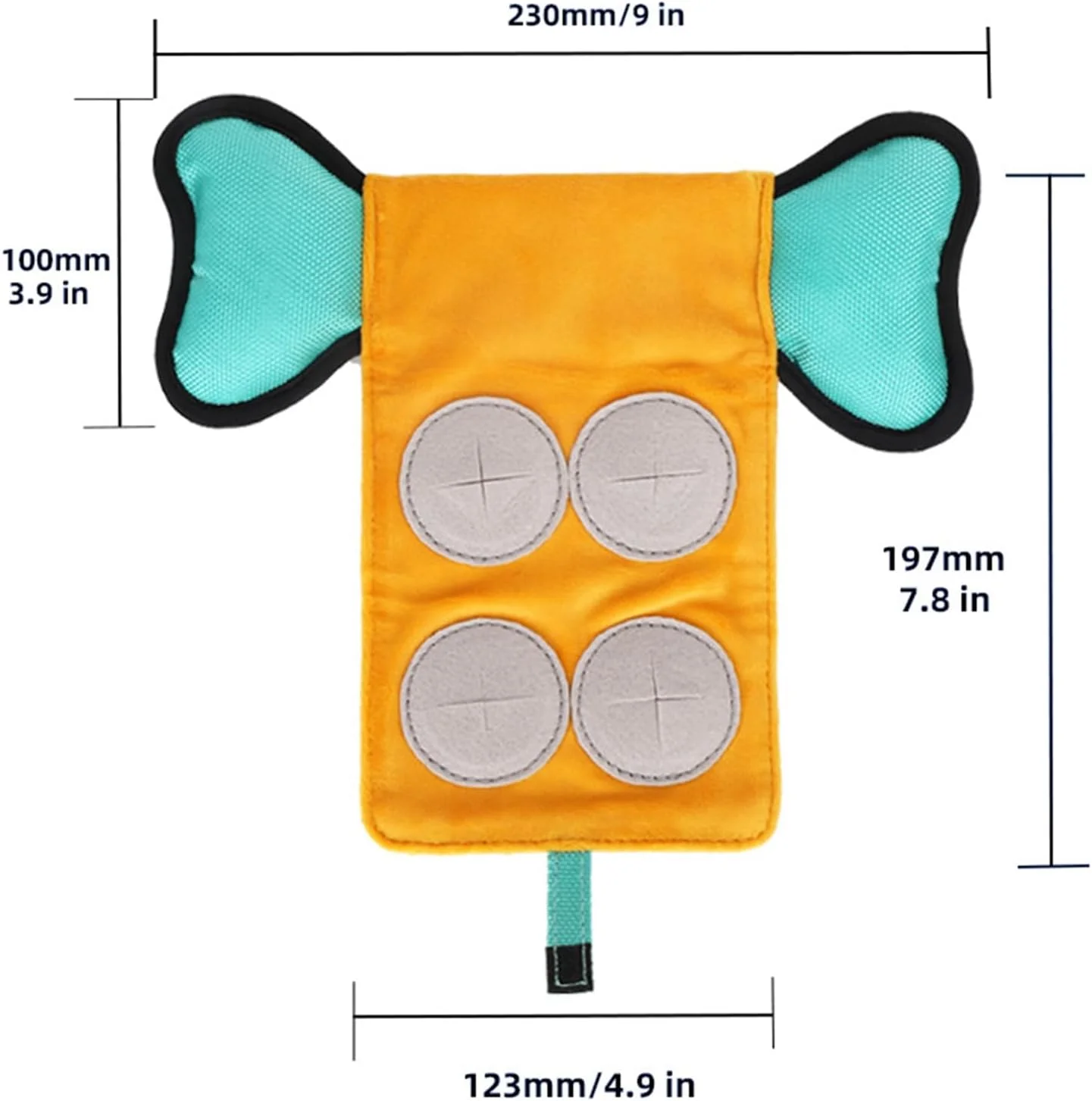 اسباب بازی پخش کننده تشویقی سگ - پخش کننده تشویقی تعاملی سگ، بازی های پازلی با صدا برای رفع بی حوصلگی، آموزش غنی سازی سالم توله سگ های بزرگ و مشغول نگه داشتن آنها اسباب بازی پخش کننده تشویقی سگ - پخش کننده تشویقی تعاملی سگ، بازی های پازلی با صدا برای رفع بی حوصلگی، آموزش غنی سازی سالم توله سگ های بزرگ و مشغول نگه داشتن آنها