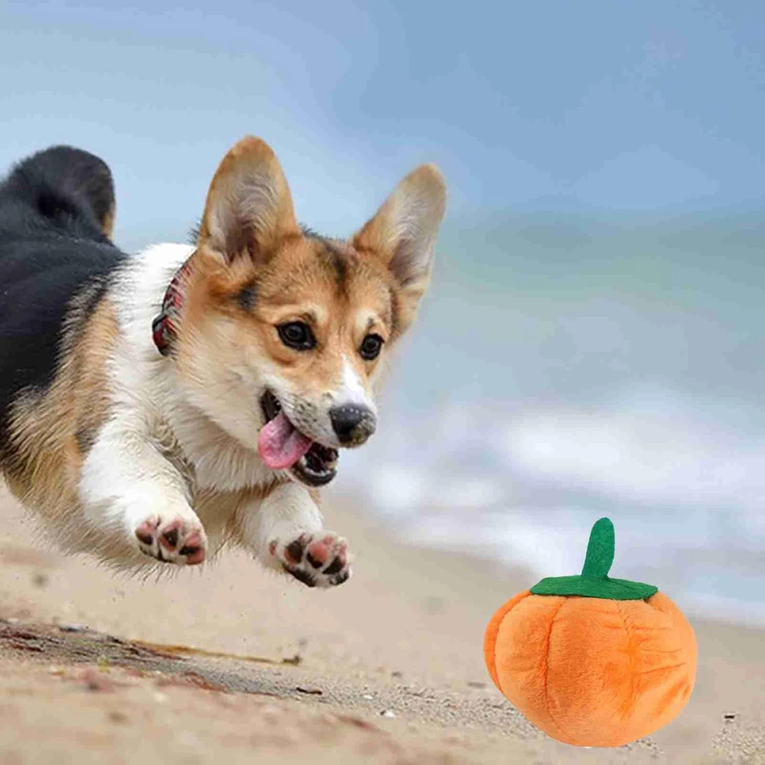 اسباب بازی سگ Tnfeeon، اسباب بازی پر شده مخملی، محافظت از سلامت برای سگ های کوچک و بزرگ، جنس عالی