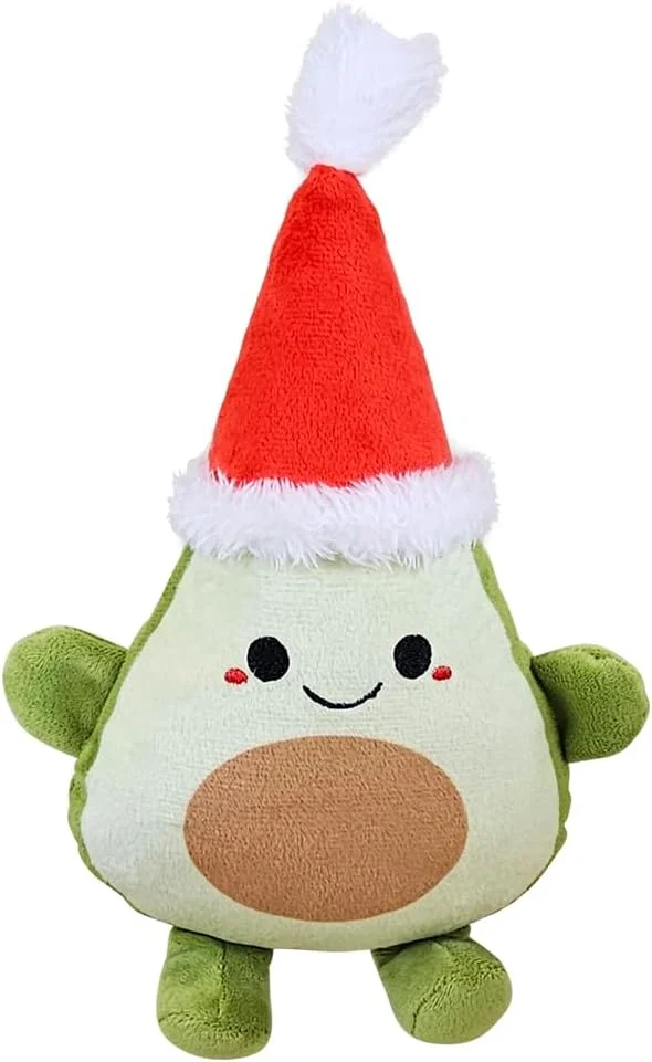 آووکادو مخملی کریسمس نوبی 25 سانتی متر آووکادو مخملی کریسمس نوبی 25 سانتی متر