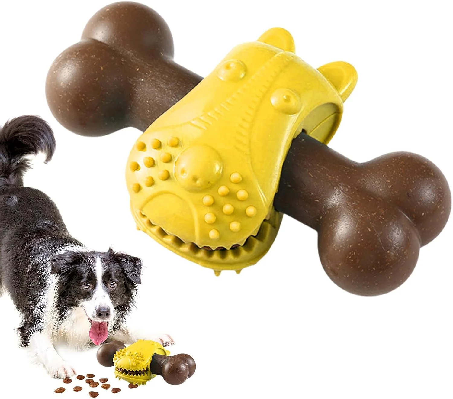 اسباب بازی های جویدنی برای سگ ها، طراحی استخوان، نگهدارنده تشویقی توله سگ | فیدر پازلی محرک برای جویدن توله سگ، تحریک ذهنی، دندان درآوردن، آموزش تغذیه، فضای باز و سرپوشیده اسباب بازی های جویدنی برای سگ ها، طراحی استخوان، نگهدارنده تشویقی توله سگ | فیدر پازلی محرک برای جویدن توله سگ، تحریک ذهنی، دندان درآوردن، آموزش تغذیه، فضای باز و سرپوشیده