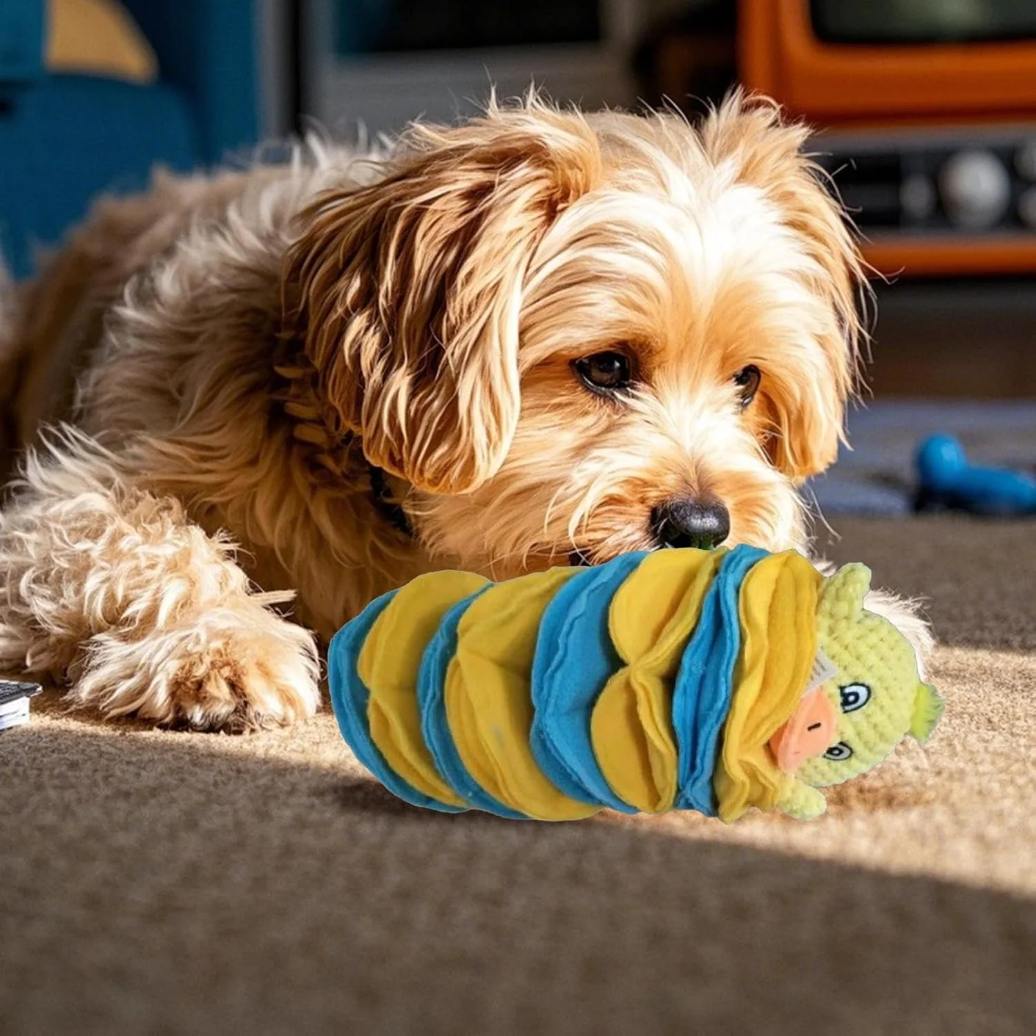 اسباب بازی جویدنی تهاجمی سگ | اسباب بازی پازلی تعاملی سگ به شکل اردک، بازی آموزشی تغذیه آهسته برای توله سگ، بازی حیوانات خانگی، دندان درآوردن، غنی سازی سفر، رفع خستگی اسباب بازی جویدنی تهاجمی سگ | اسباب بازی پازلی تعاملی سگ به شکل اردک، بازی آموزشی تغذیه آهسته برای توله سگ، بازی حیوانات خانگی، دندان درآوردن، غنی سازی سفر، رفع خستگی