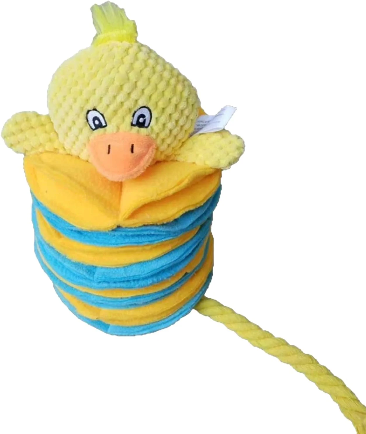 اسباب بازی جویدنی سگ، اسباب بازی خوراک دهنده آهسته سگ به شکل اردک، خوراک دهنده آهسته آموزشی بازی برای توله سگ، سرگرمی خانگی، مسافرت، دندان درآوردن