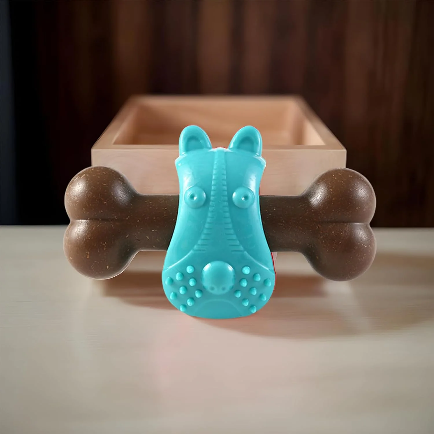 اسباب بازی سگ برای جویدن تهاجمی | نگهدارنده تشویقی توله سگ با طرح استخوان، اسباب بازی فکری سگ برای جویدن، دندان درآوردن، تحریک ذهنی، رفع بی حوصلگی، بازی سرگرم کننده در داخل و خارج از خانه اسباب بازی سگ برای جویدن تهاجمی | نگهدارنده تشویقی توله سگ با طرح استخوان، اسباب بازی فکری سگ برای جویدن، دندان درآوردن، تحریک ذهنی، رفع بی حوصلگی، بازی سرگرم کننده در داخل و خارج از خانه