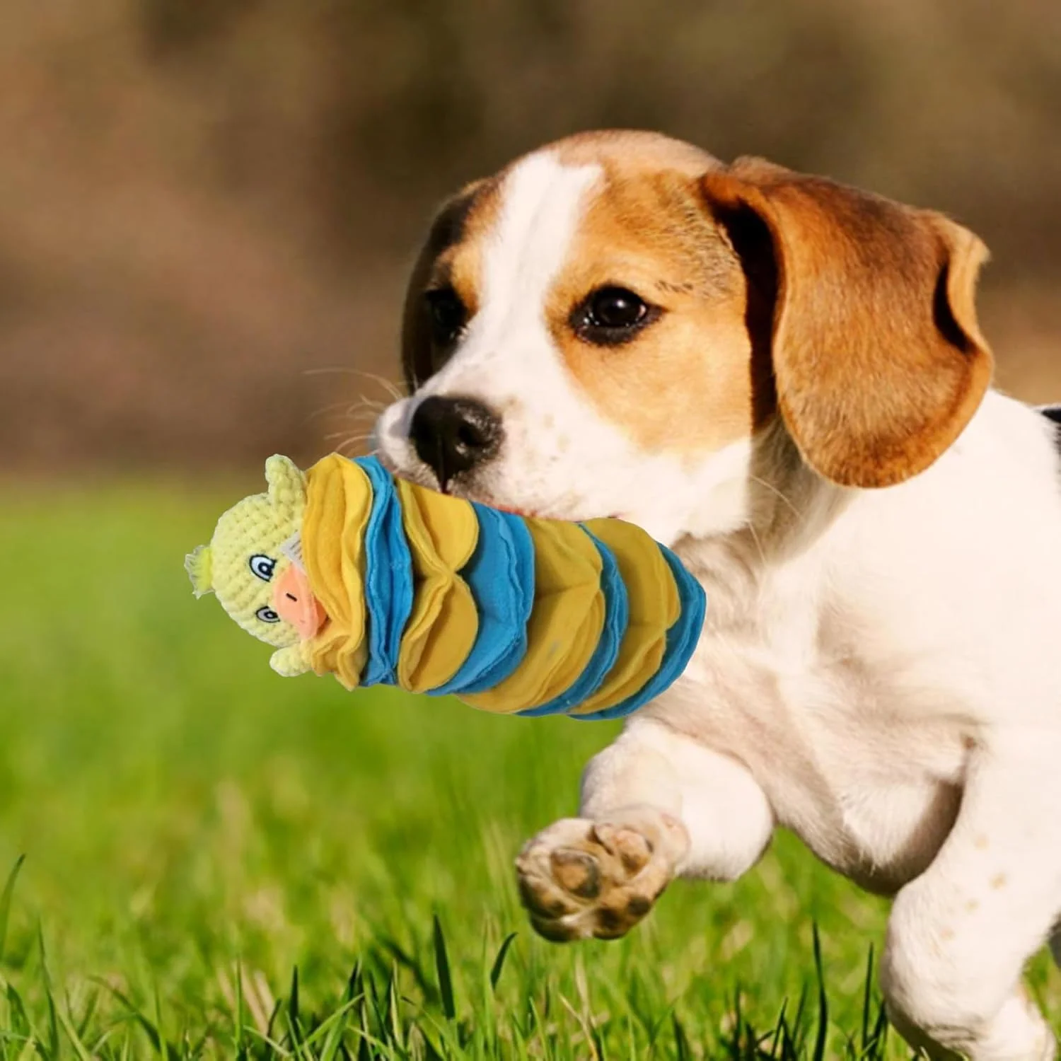 اسباب بازی جویدنی سگ | پازل خوراکی سگ با شکل اردک و ماندگاری بالا | بازی آموزشی تغذیه آهسته برای توله سگ، مناسب خانه، مسافرت، بازی، رفع خستگی، غنی سازی و دندان درآوردن