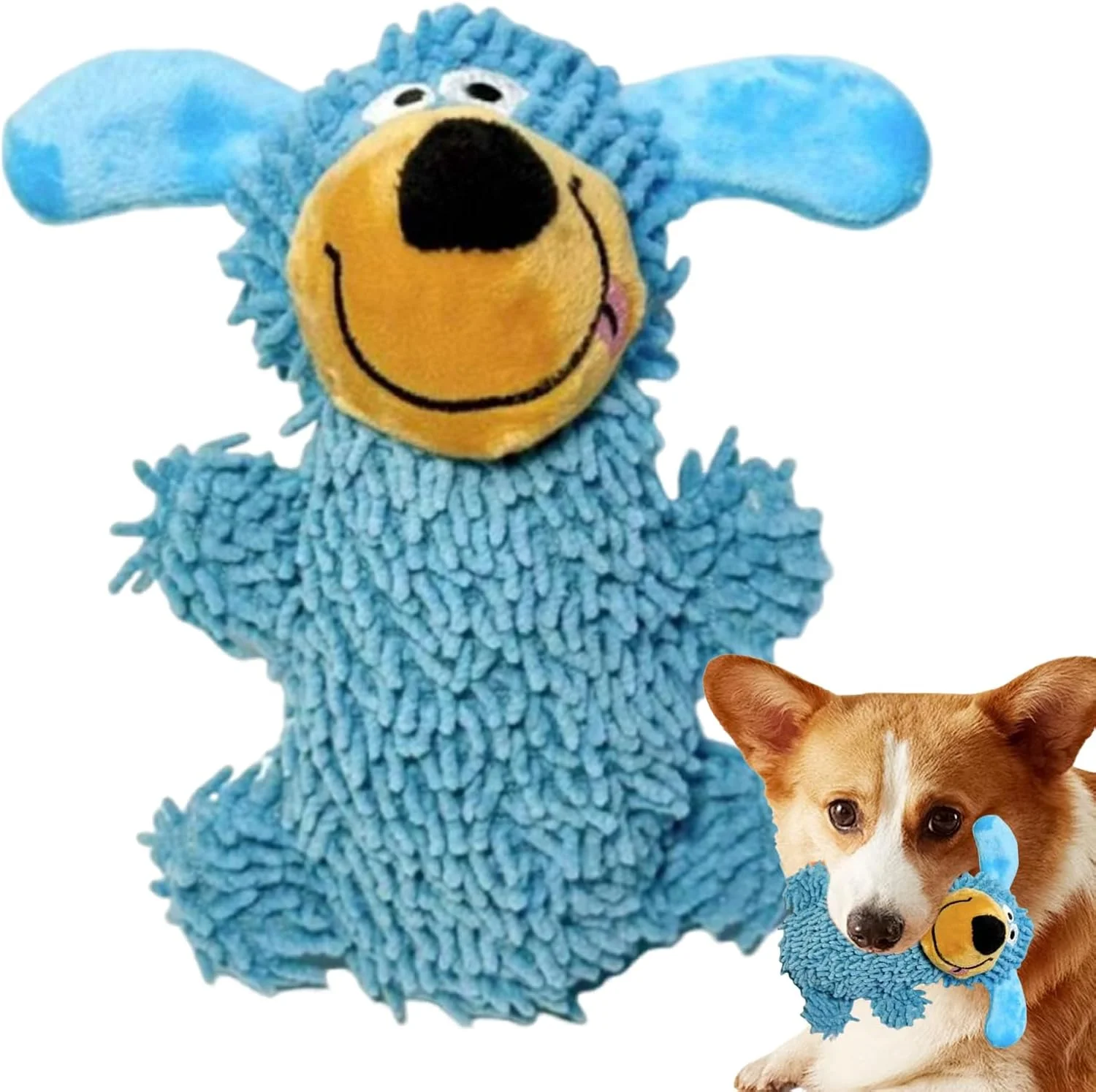 اسباب بازی سگ - اسباب بازی های پولیشی جیر جیر کننده برای سگ های کوچک | عروسک نرم بازی تعاملی برای تحریک دندان درآوردن سگ های کوچک و بزرگ، بازی در فضای داخلی و خارجی، آموزش و غنی سازی اسباب بازی سگ - اسباب بازی های پولیشی جیر جیر کننده برای سگ های کوچک | عروسک نرم بازی تعاملی برای تحریک دندان درآوردن سگ های کوچک و بزرگ، بازی در فضای داخلی و خارجی، آموزش و غنی سازی