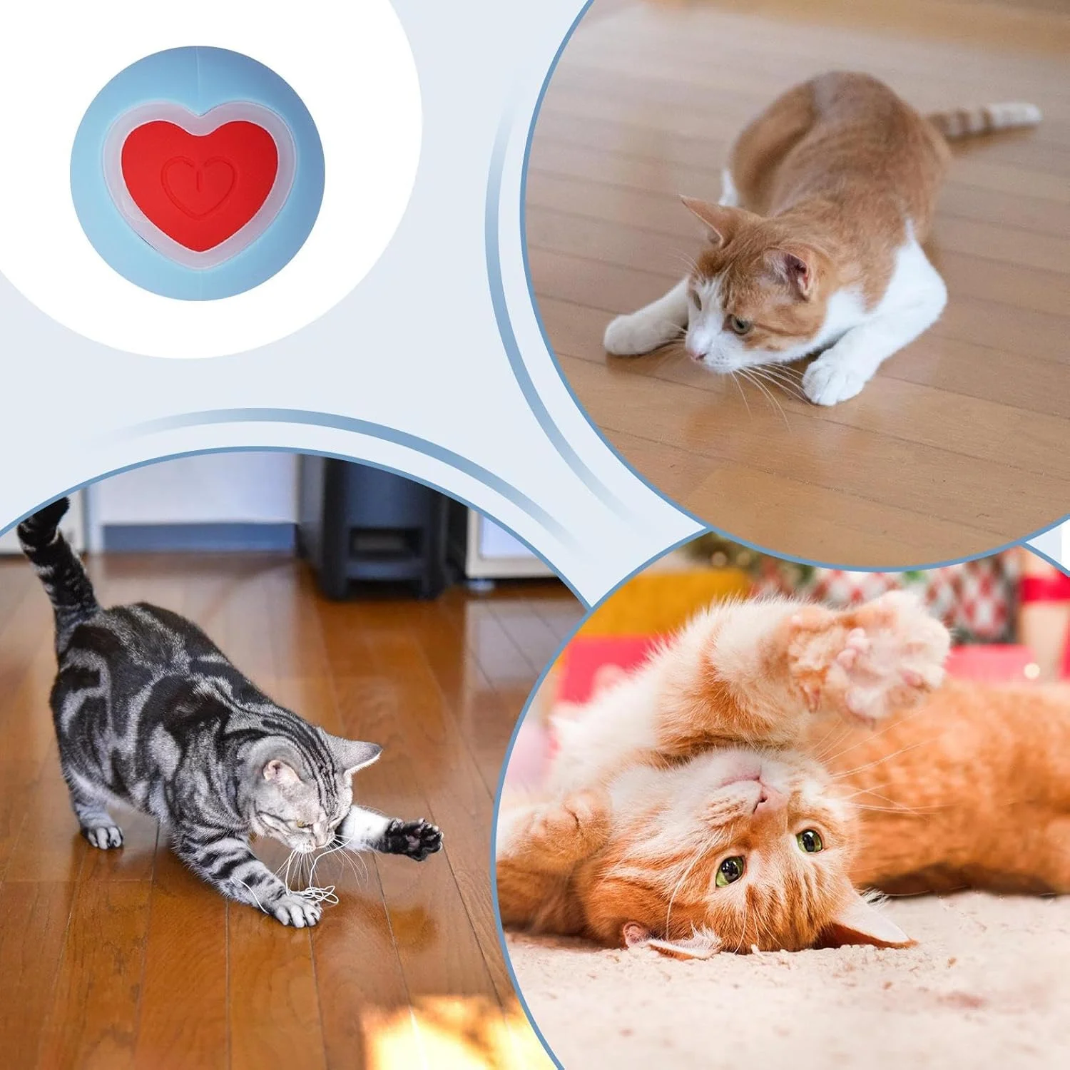 توپ لرزان برای سگ ها | اسباب بازی غلتکی برای رفع بی حوصلگی حیوانات خانگی - توپ غلتکی هوشمند تعاملی برای تحریک شکار دندان درآوردن سگ ها و گربه ها، غنی سازی داخل و خارج از خانه توپ لرزان برای سگ ها | اسباب بازی غلتکی برای رفع بی حوصلگی حیوانات خانگی - توپ غلتکی هوشمند تعاملی برای تحریک شکار دندان درآوردن سگ ها و گربه ها، غنی سازی داخل و خارج از خانه