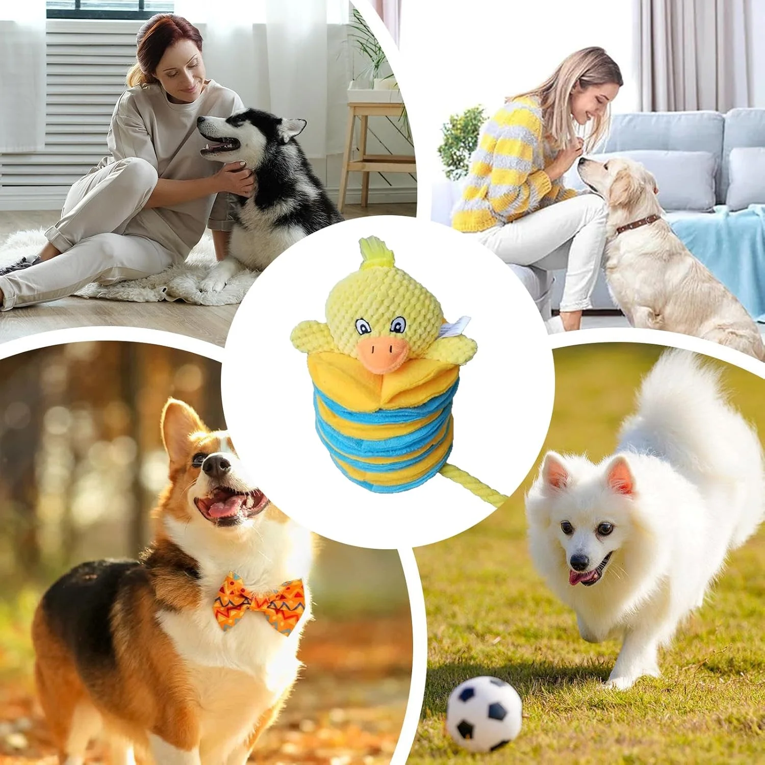 اسباب بازی جویدنی سگ، اسباب بازی خوراک دهنده آهسته سگ طرح اردک - بازی آموزشی خوراک دهنده آهسته برای توله سگ، غنی سازی حیوانات خانگی، رفع خستگی، زمان بازی، دندان درآوردن، مسافرت، خانه اسباب بازی جویدنی سگ، اسباب بازی خوراک دهنده آهسته سگ طرح اردک - بازی آموزشی خوراک دهنده آهسته برای توله سگ، غنی سازی حیوانات خانگی، رفع خستگی، زمان بازی، دندان درآوردن، مسافرت، خانه