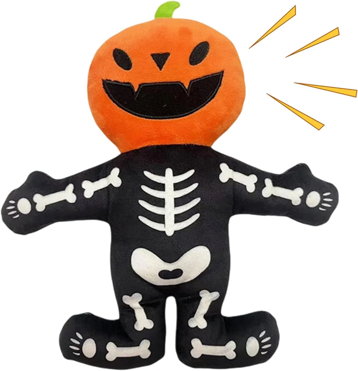 اسباب بازی های جیرجیر کننده برای سگ ها، اسباب بازی های جویدنی سگ طرح اسکلت کدو تنبل، اسباب بازی های پولیشی خنده دار و تعاملی برای جویدن، دندان درآوردن و آموزش سگ ها در هالووین، مناسب برای فضای داخلی، خارجی، پارک، حیاط خلوت و قفس اسباب بازی های جیرجیر کننده برای سگ ها، اسباب بازی های جویدنی سگ طرح اسکلت کدو تنبل، اسباب بازی های پولیشی خنده دار و تعاملی برای جویدن، دندان درآوردن و آموزش سگ ها در هالووین، مناسب برای فضای داخلی، خارجی، پارک، حیاط خلوت و قفس