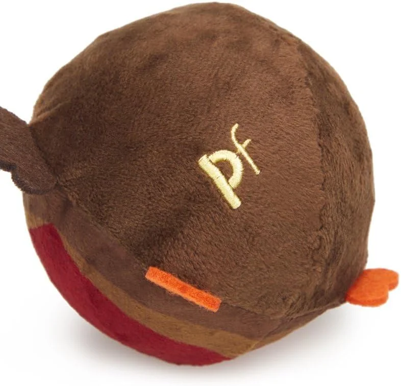 اسباب بازی سگ توپی جیرجیرکی طرح سینه سرخ کریسمس Surrey Feed (قطر 10 سانتی متر)