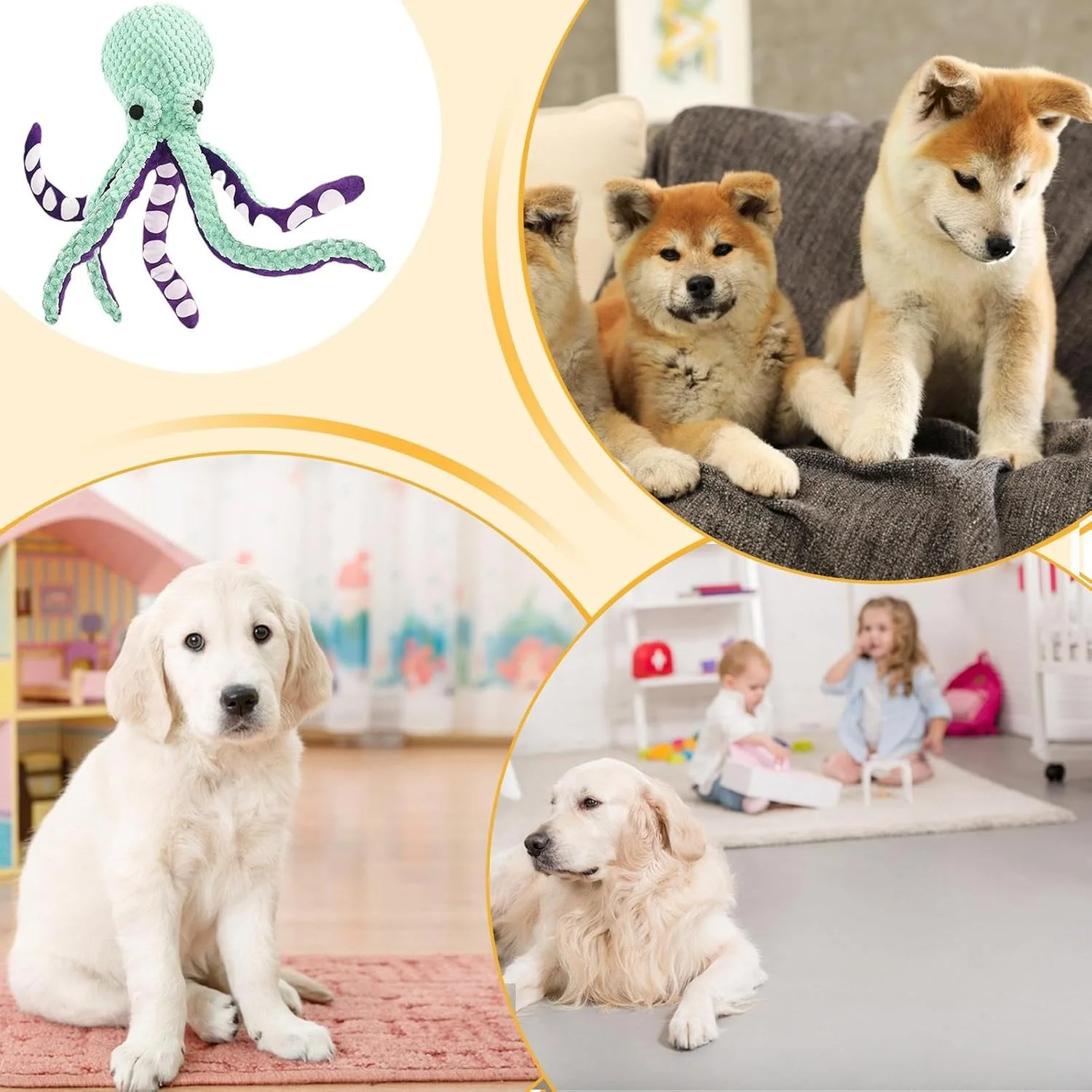 اسباب بازی سگ اختاپوس | اسباب بازی های پولیشی سگ - بازی تعاملی دندانی با صدای جیر جیر برای بازی در فضای داخلی حیاط خلوت استخر ساحل اسباب بازی سگ اختاپوس | اسباب بازی های پولیشی سگ - بازی تعاملی دندانی با صدای جیر جیر برای بازی در فضای داخلی حیاط خلوت استخر ساحل