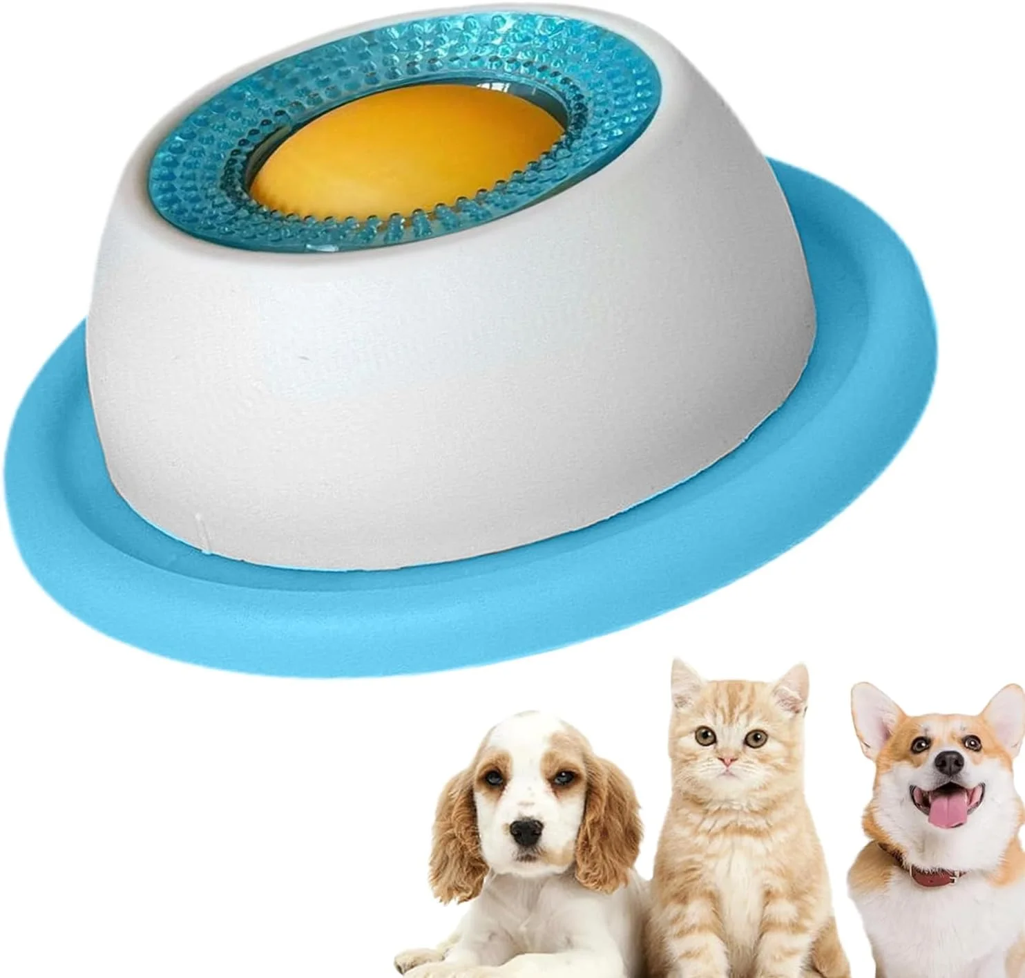 اسباب بازی لیسیدنی سگ، کاسه غذای آهسته، پخش کننده غذای آهسته برای آموزش توله سگ، غنی سازی تغذیه گربه، لوازم جانبی قفس حیوانات خانگی