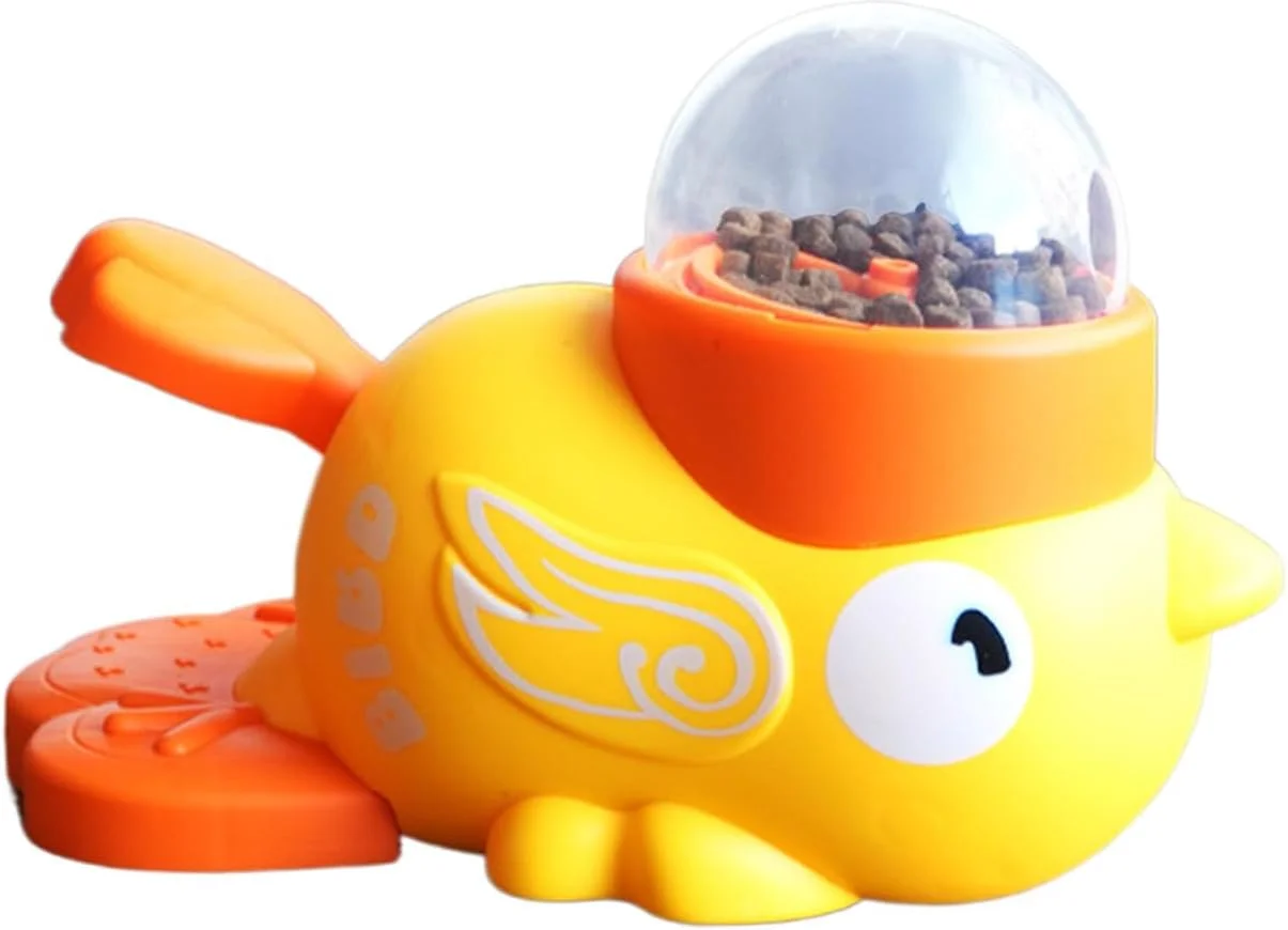 اسباب بازی های سگ با قابلیت پخش تشویقی، فیدر غذای اردکی شکل، فیدر پازلی تعاملی سگ و گربه برای تحریک ذهنی، آموزش تغذیه، رفع خستگی در داخل و خارج از خانه اسباب بازی های سگ با قابلیت پخش تشویقی، فیدر غذای اردکی شکل، فیدر پازلی تعاملی سگ و گربه برای تحریک ذهنی، آموزش تغذیه، رفع خستگی در داخل و خارج از خانه