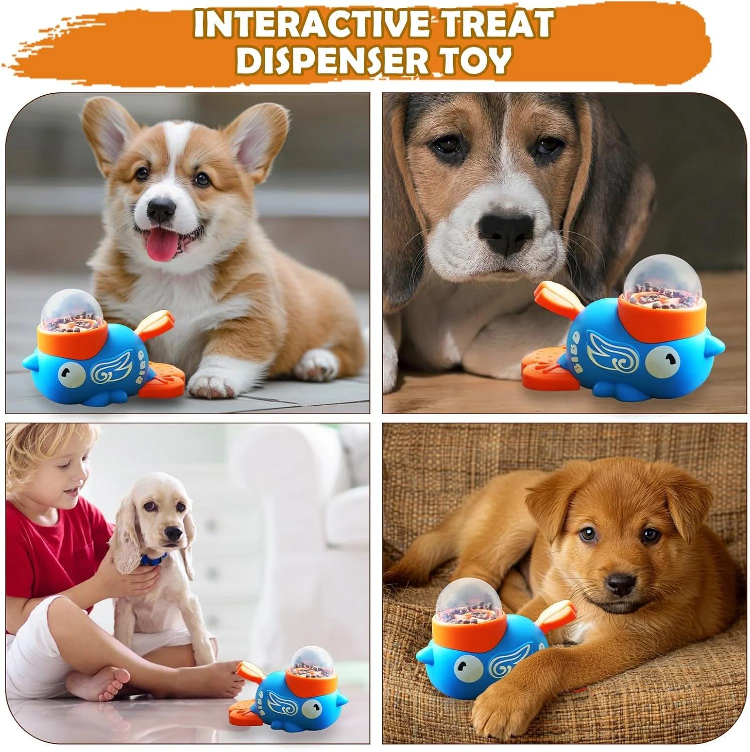 اسباب بازی پازلی تشویقی برای سگ ها، طرح اردک، محرک ذهنی، اسباب بازی تعاملی پازلی برای تحریک ذهنی، آموزش تغذیه، رفع خستگی، مناسب سگ و گربه در فضای داخلی و خارجی اسباب بازی پازلی تشویقی برای سگ ها، طرح اردک، محرک ذهنی، اسباب بازی تعاملی پازلی برای تحریک ذهنی، آموزش تغذیه، رفع خستگی، مناسب سگ و گربه در فضای داخلی و خارجی